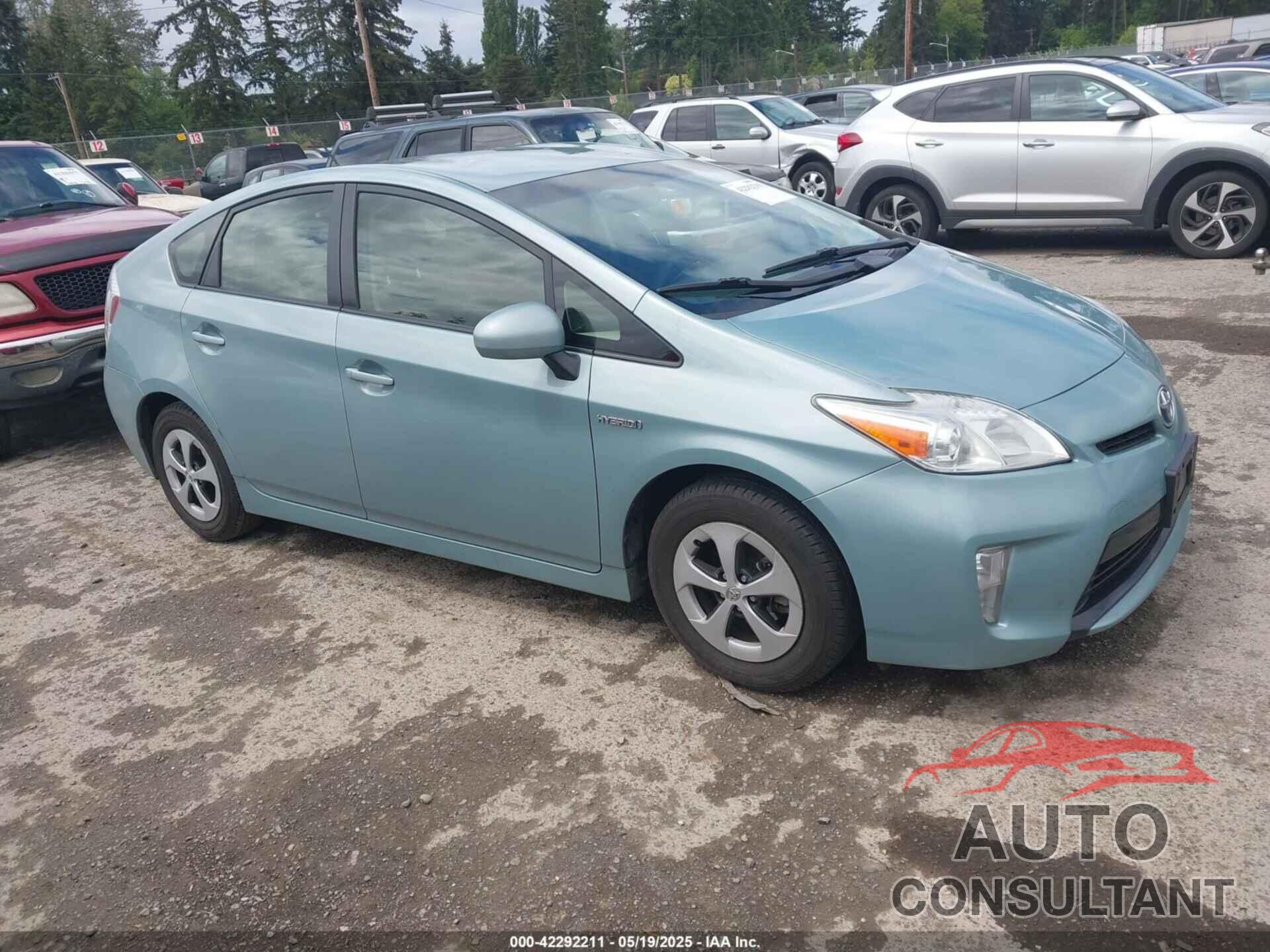 TOYOTA PRIUS 2013 - JTDKN3DU5D5551896