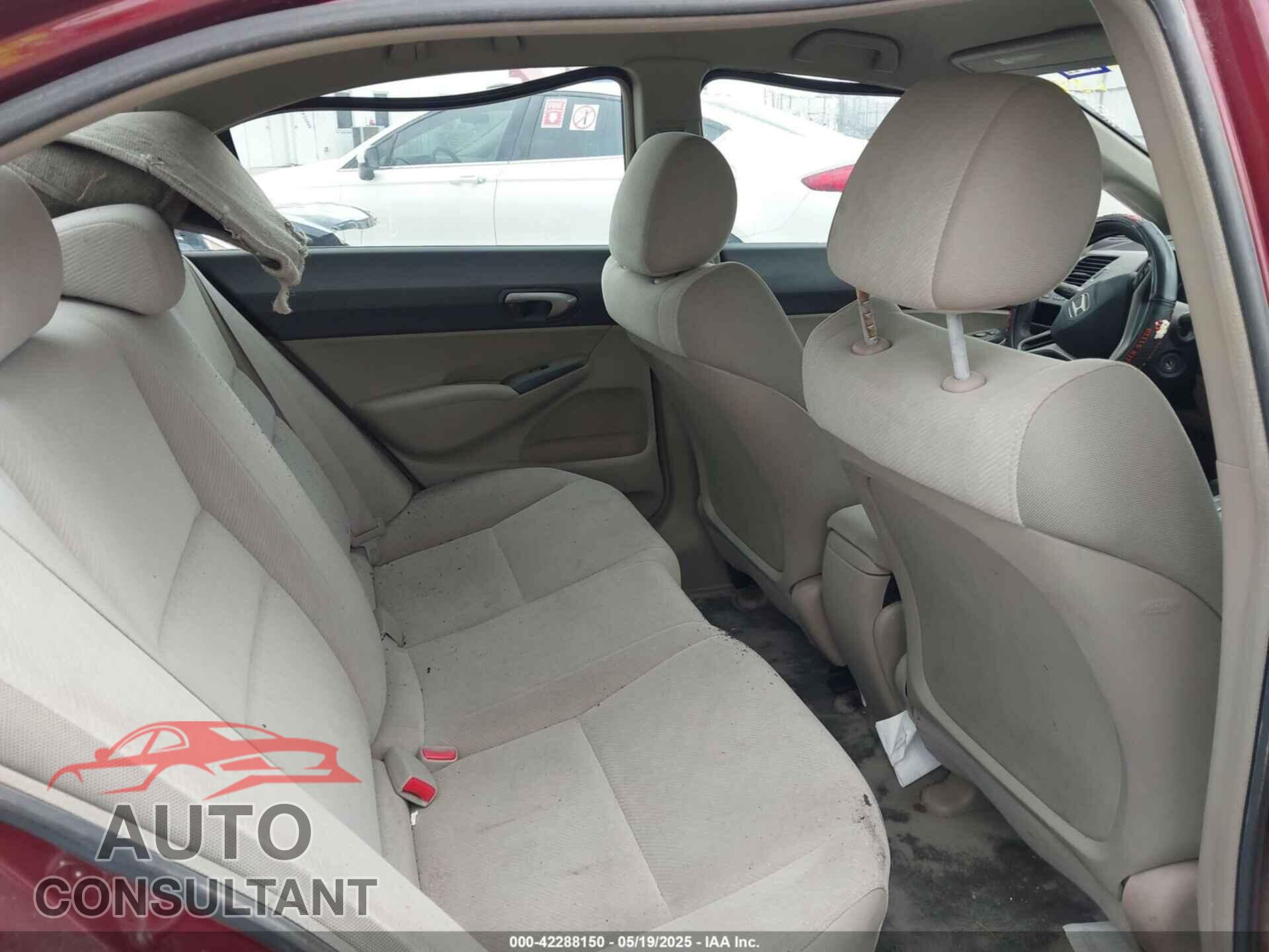 HONDA CIVIC 2009 - 19XFA165X9E037500