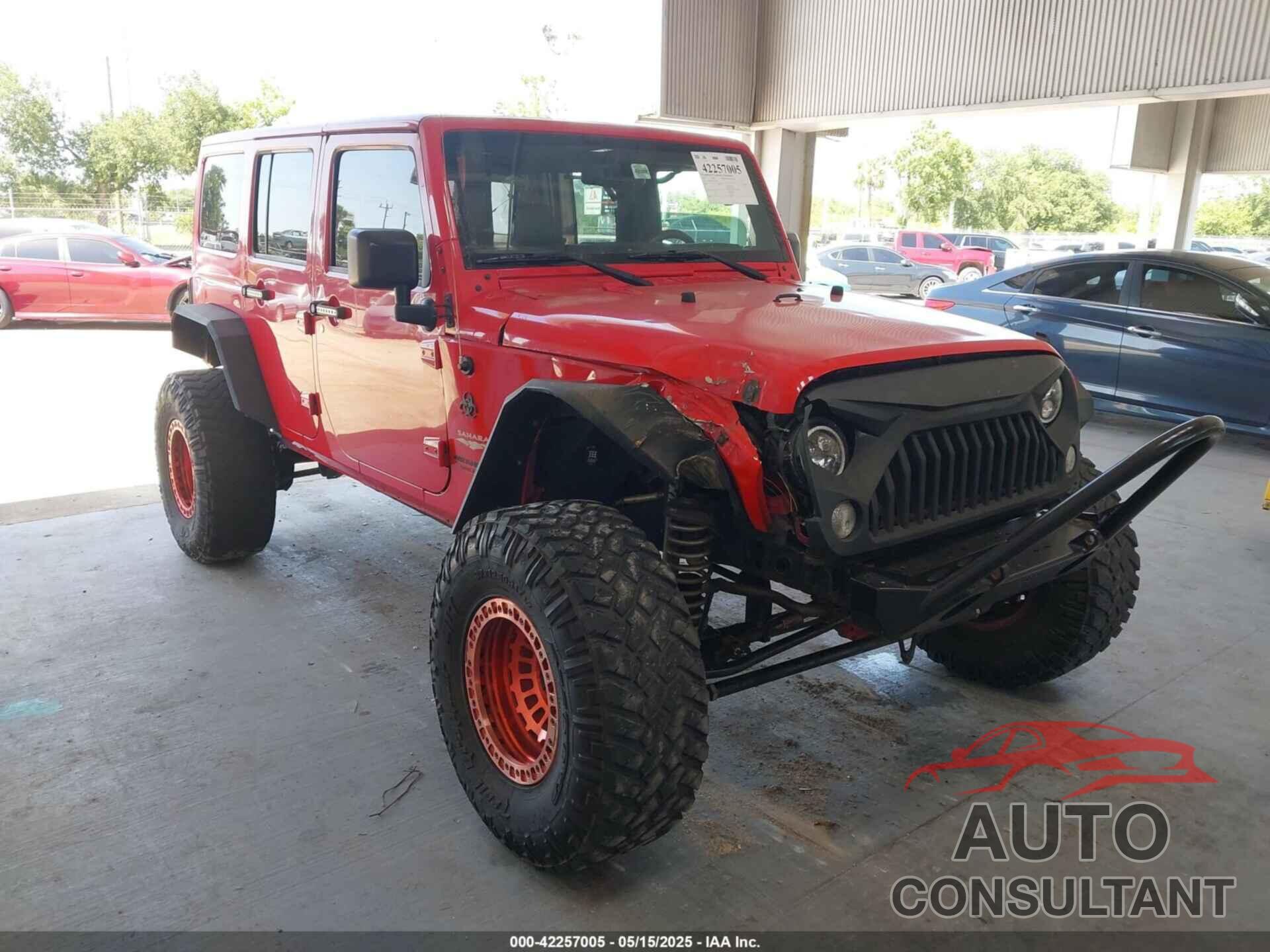 JEEP WRANGLER UNLIMITED 2015 - 1C4HJWEG2FL524914