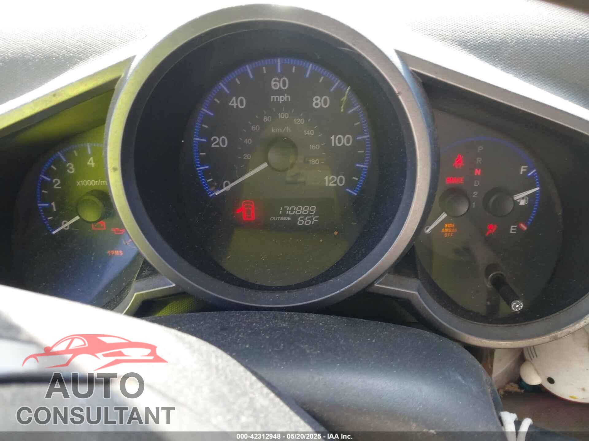 HONDA ELEMENT 2010 - 5J6YH2H76AL003679