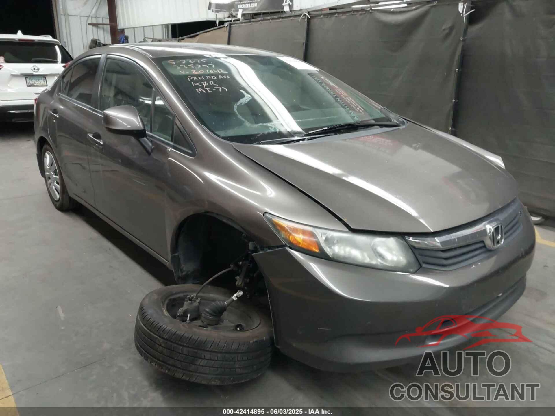 HONDA CIVIC 2012 - 2HGFB2F50CH601042