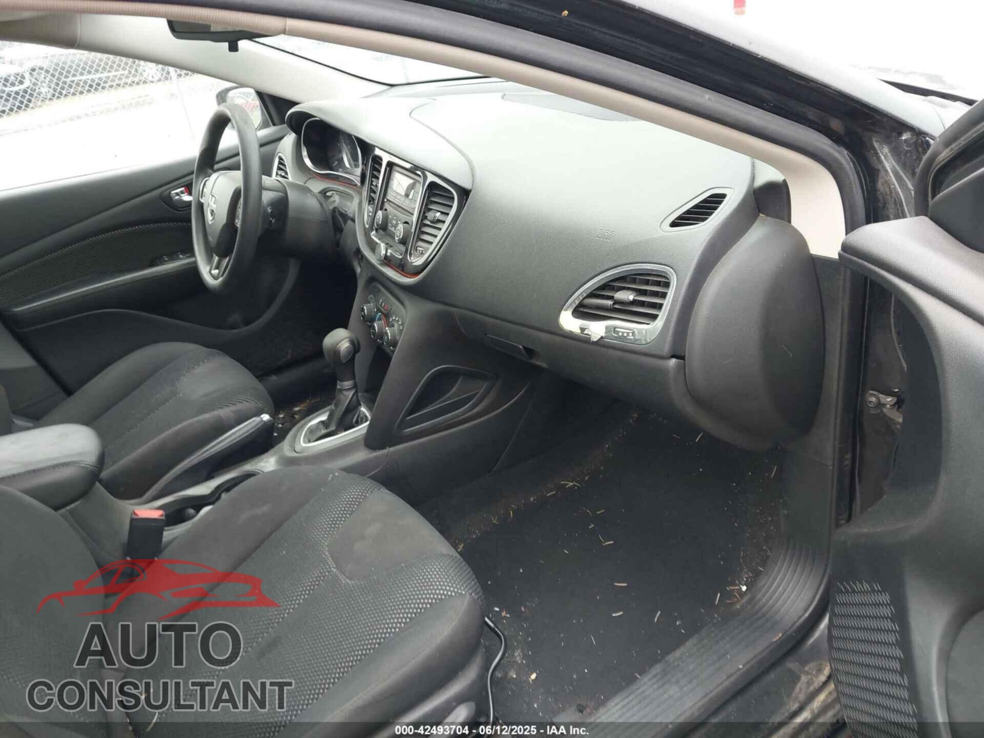 DODGE DART 2015 - 1C3CDFAA9FD112894