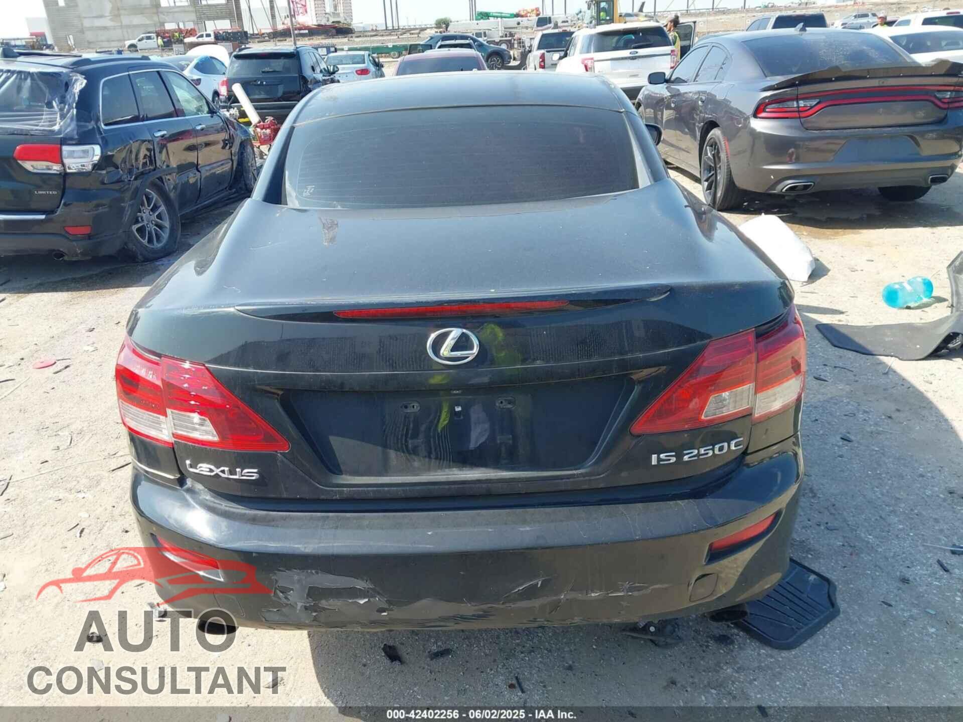 LEXUS IS 250C 2010 - JTHFF2C27A2508603