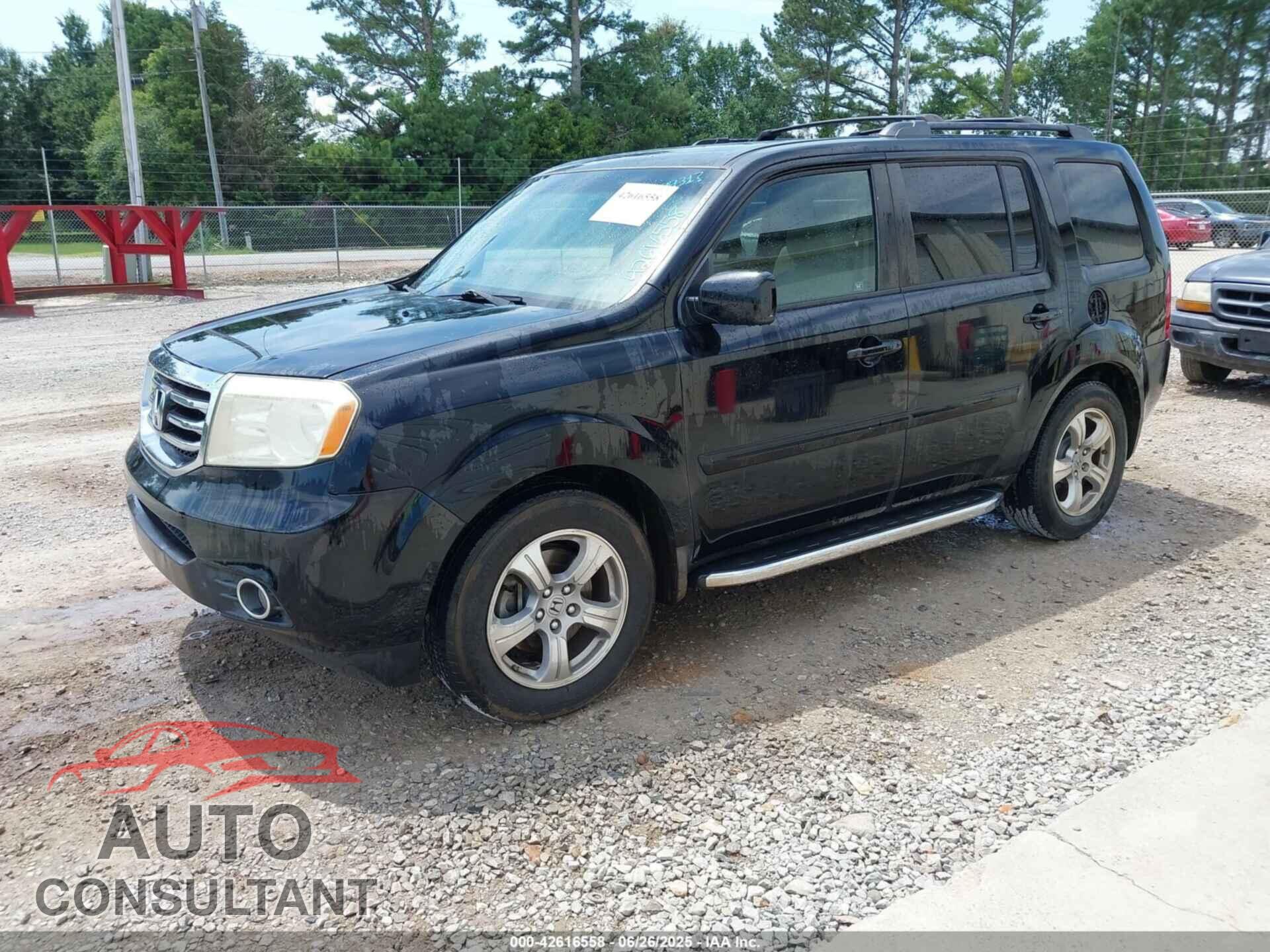 HONDA PILOT 2012 - 5FNYF3H42CB009931