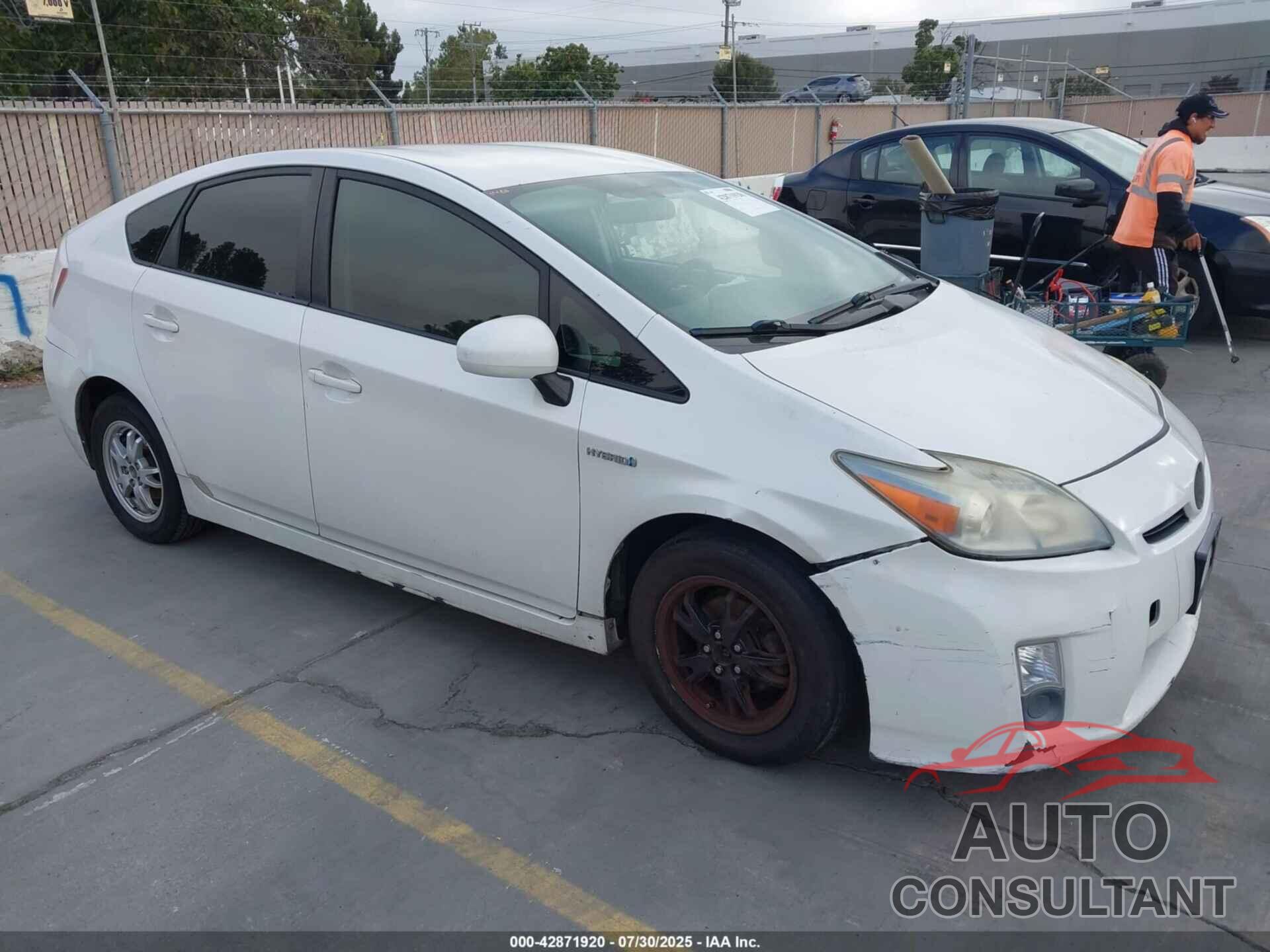 TOYOTA PRIUS 2010 - JTDKN3DU2A0099267