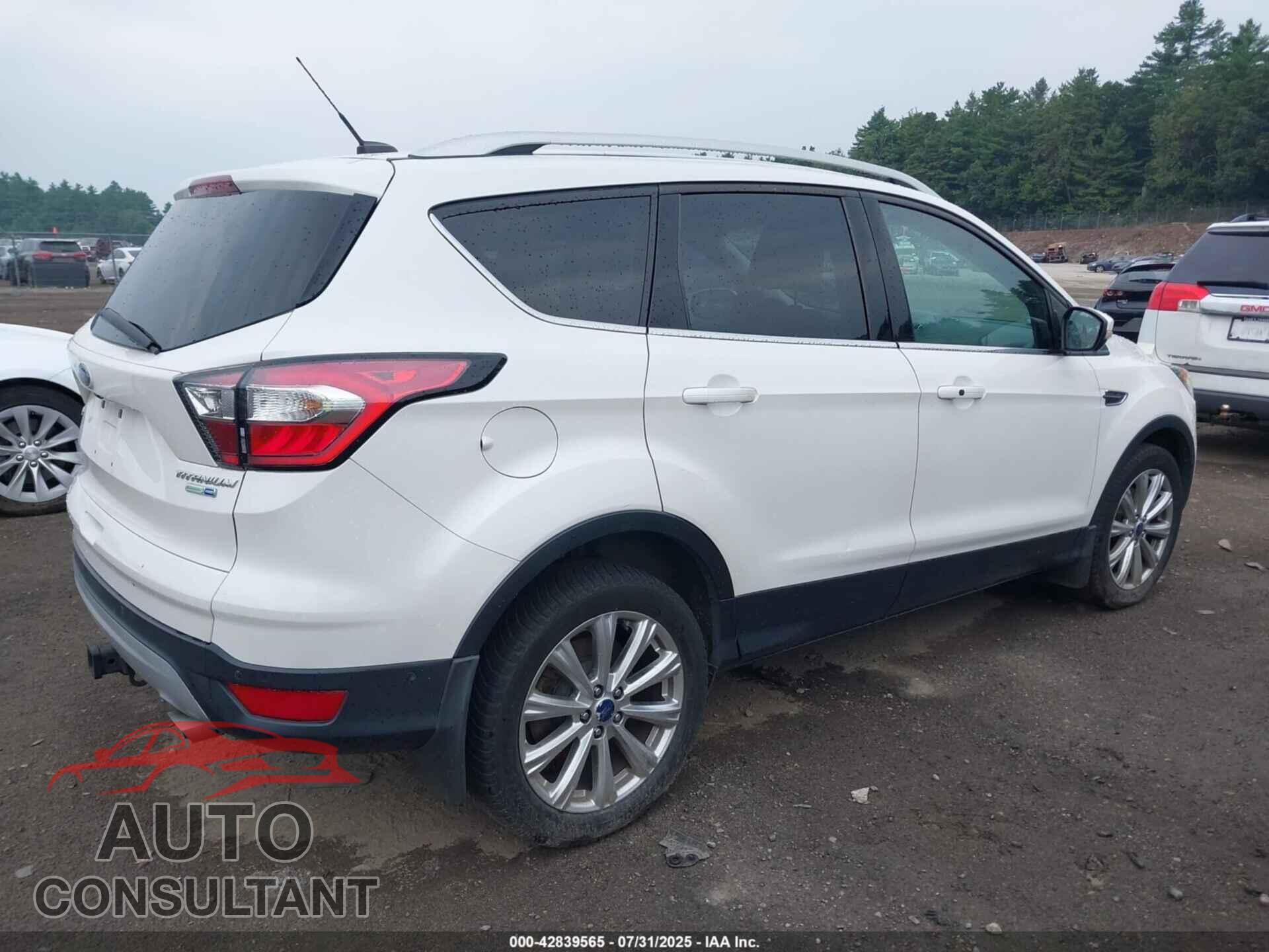 FORD ESCAPE 2017 - 1FMCU9J95HUA35281