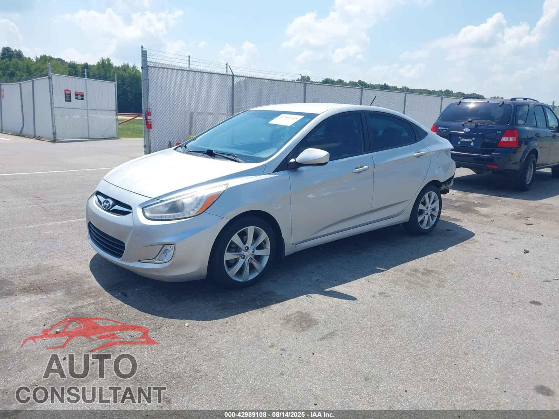 HYUNDAI ACCENT 2014 - KMHCU4AE4EU611647