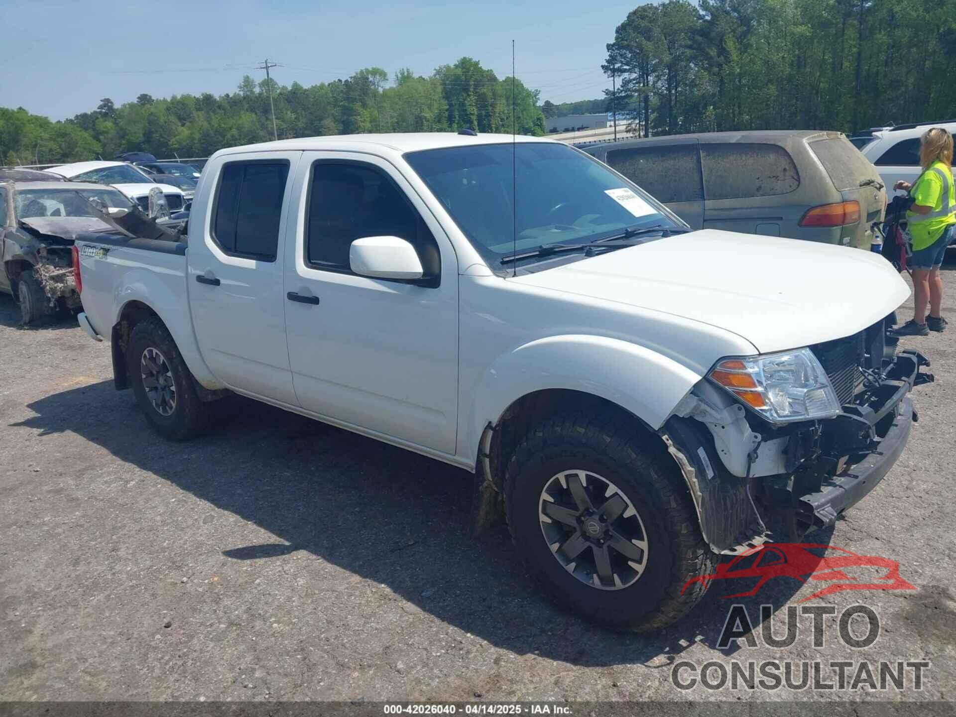 NISSAN FRONTIER 2019 - 1N6AD0EV8KN882308