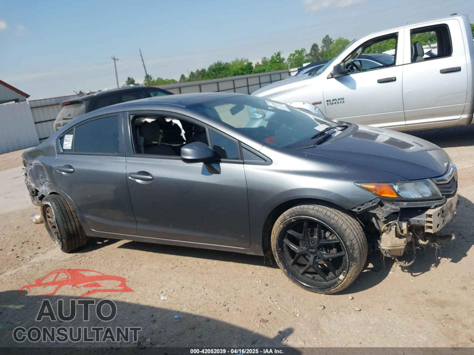 HONDA CIVIC 2012 - 2HGFB2F8XCH316567