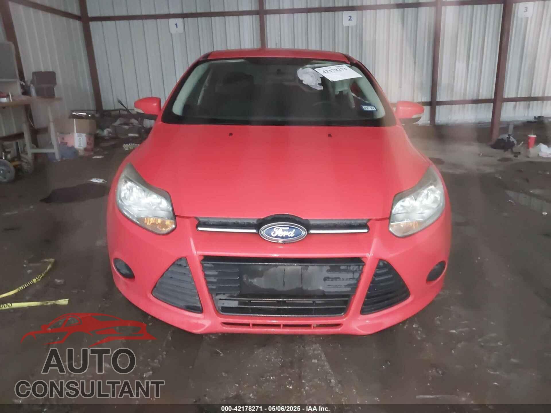 FORD FOCUS 2013 - 1FADP3F23DL152601