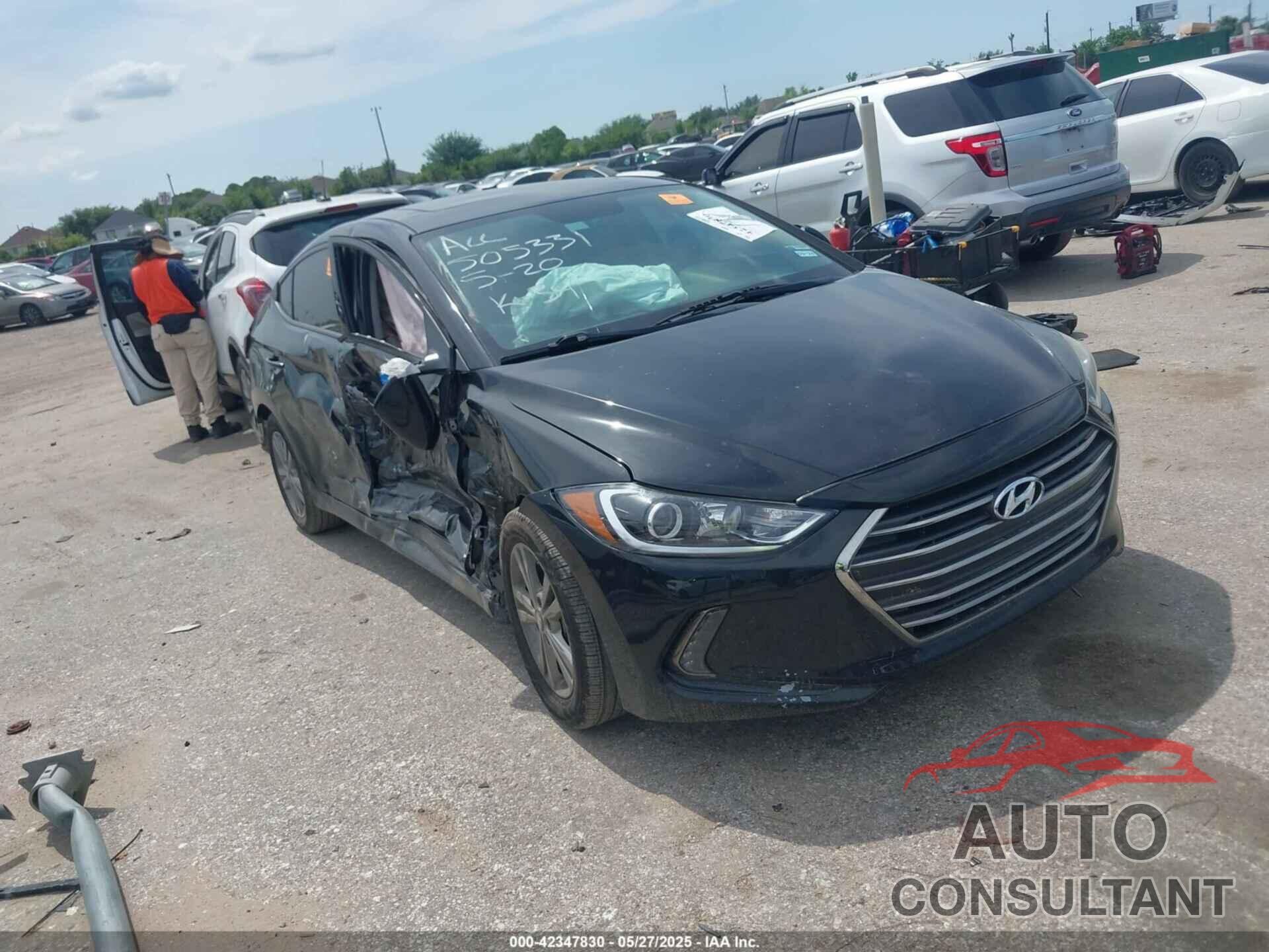 HYUNDAI ELANTRA 2018 - 5NPD84LF0JH262574