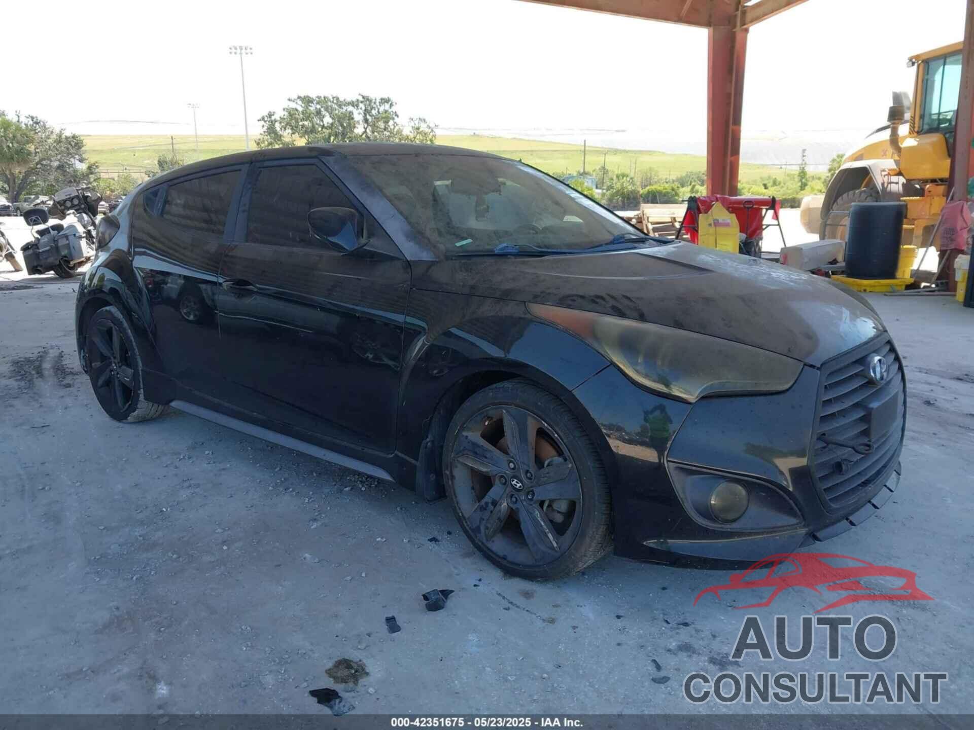 HYUNDAI VELOSTER 2014 - KMHTC6AE0EU210837