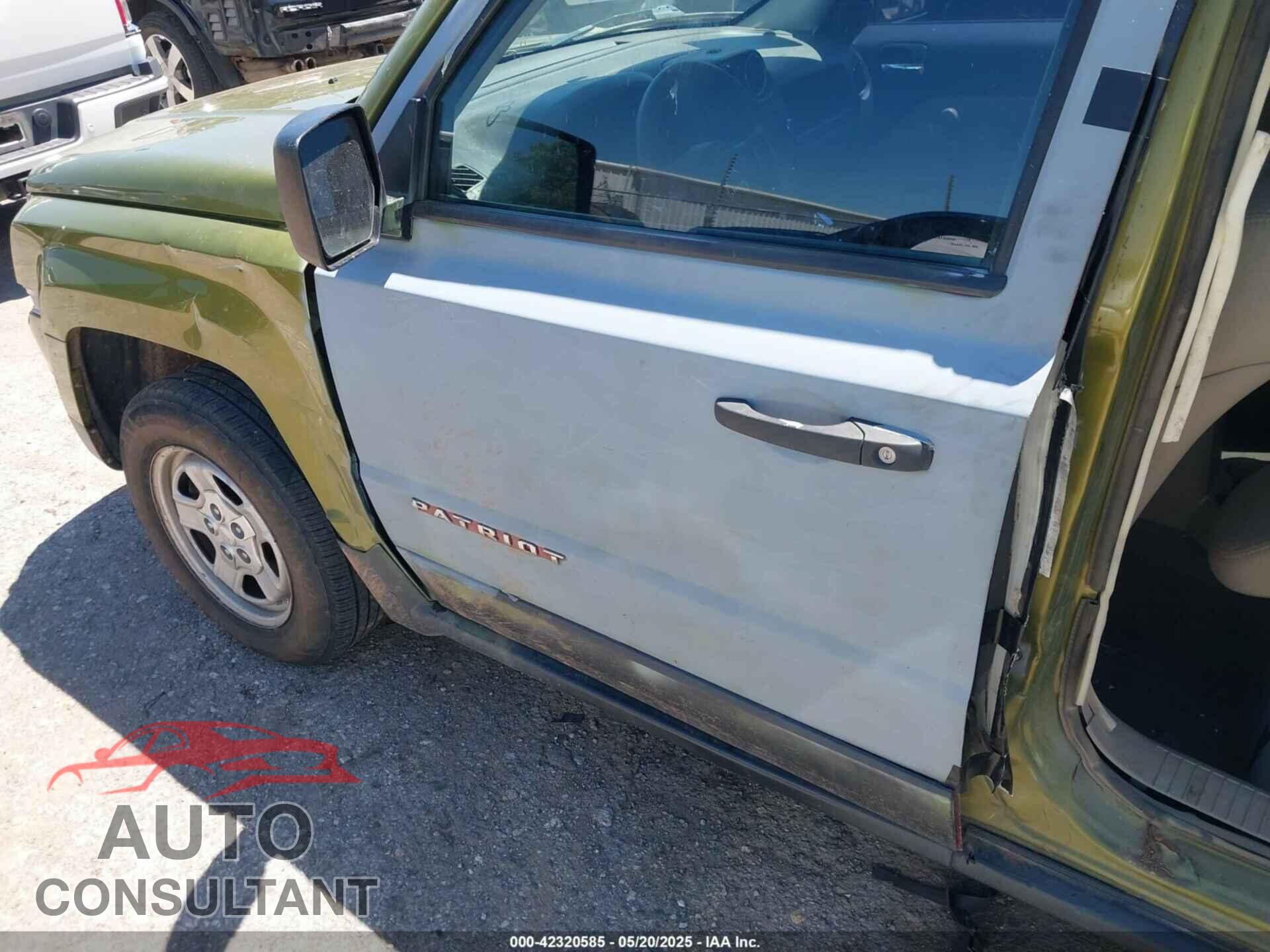 JEEP PATRIOT 2012 - 1C4NJPBB6CD589661