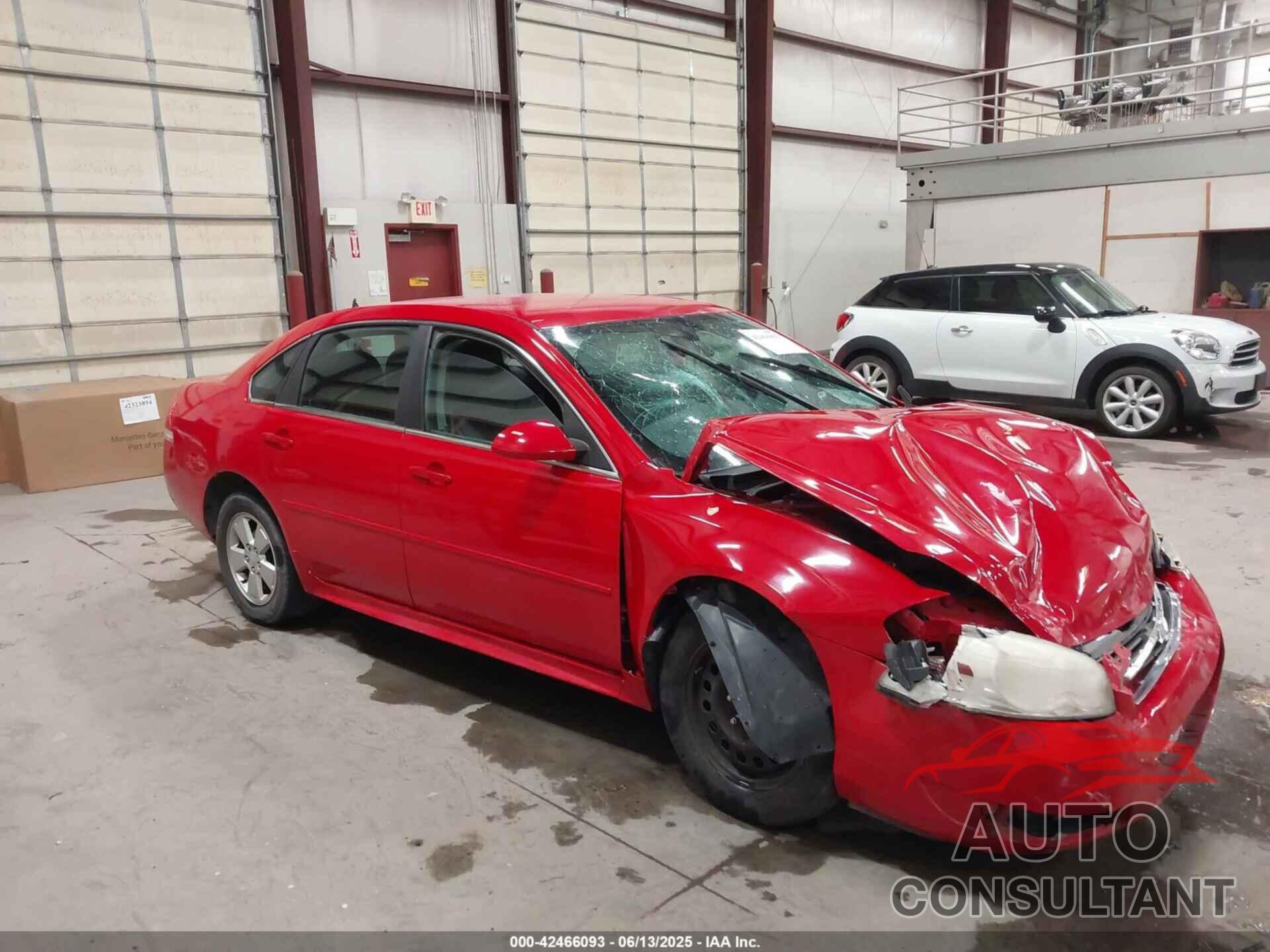CHEVROLET IMPALA 2011 - 2G1WG5EK4B1312531