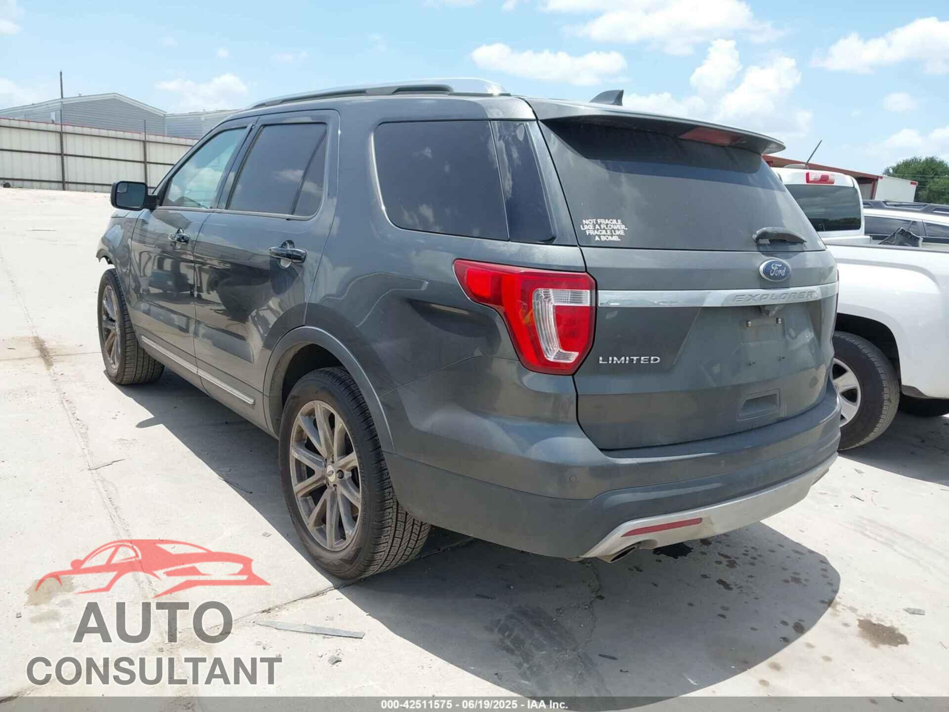 FORD EXPLORER 2017 - 1FM5K7F88HGA35051