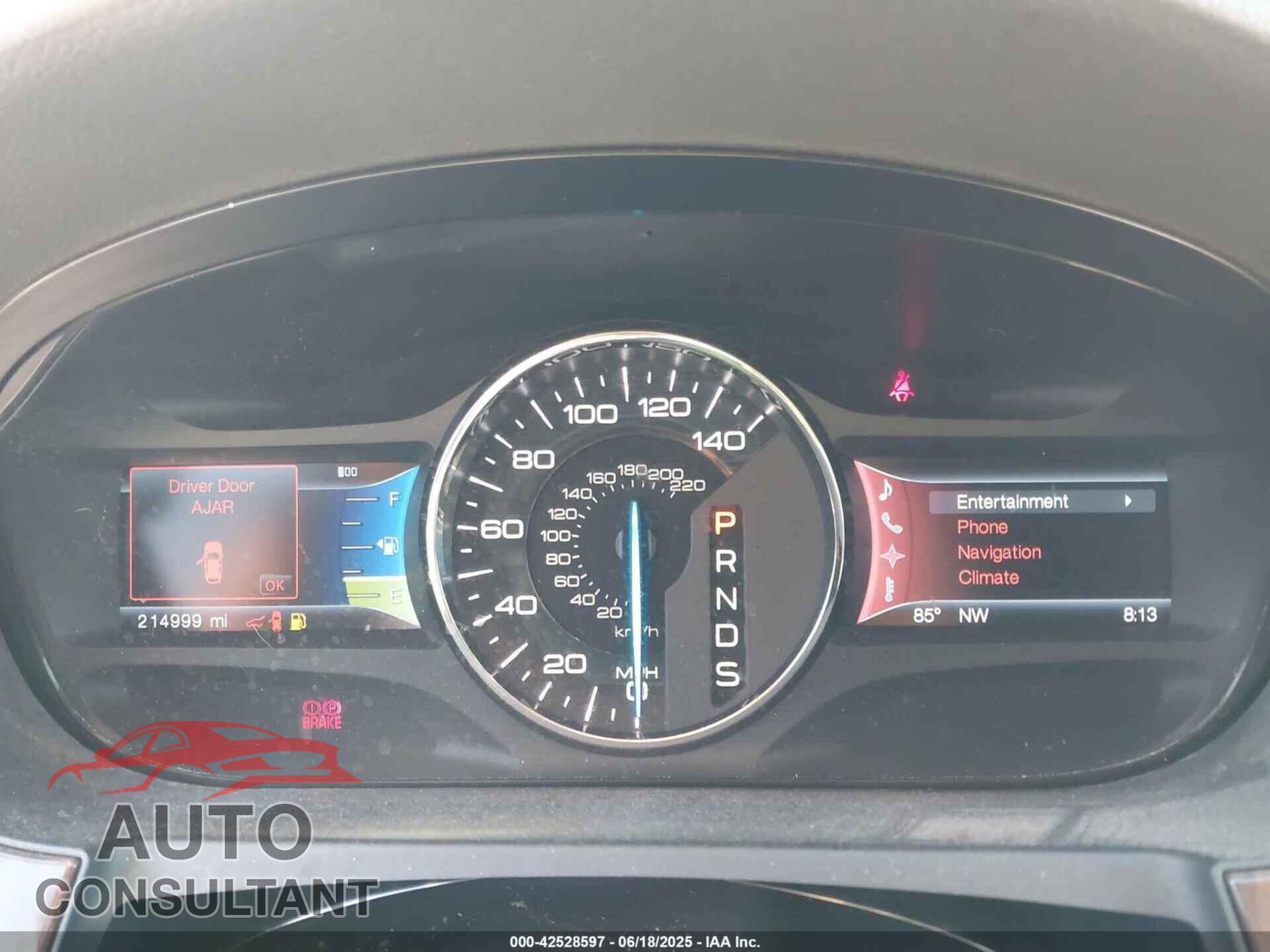 FORD EDGE 2013 - 2FMDK3KCXDBB75148