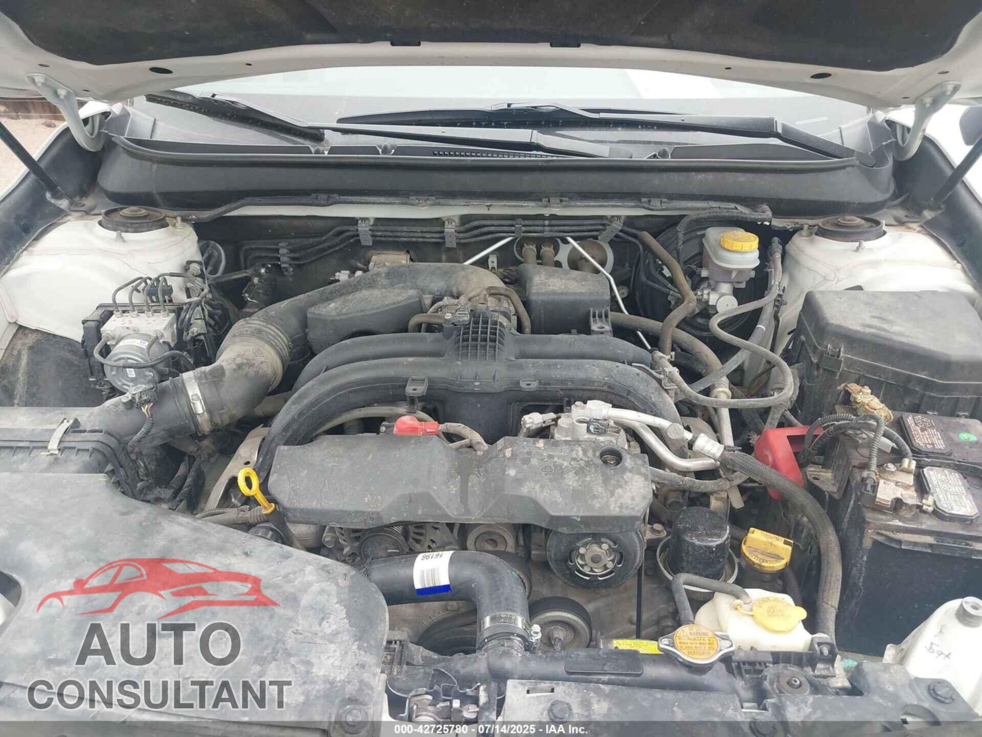 SUBARU OUTBACK 2016 - 4S4BSBNC8G3248311
