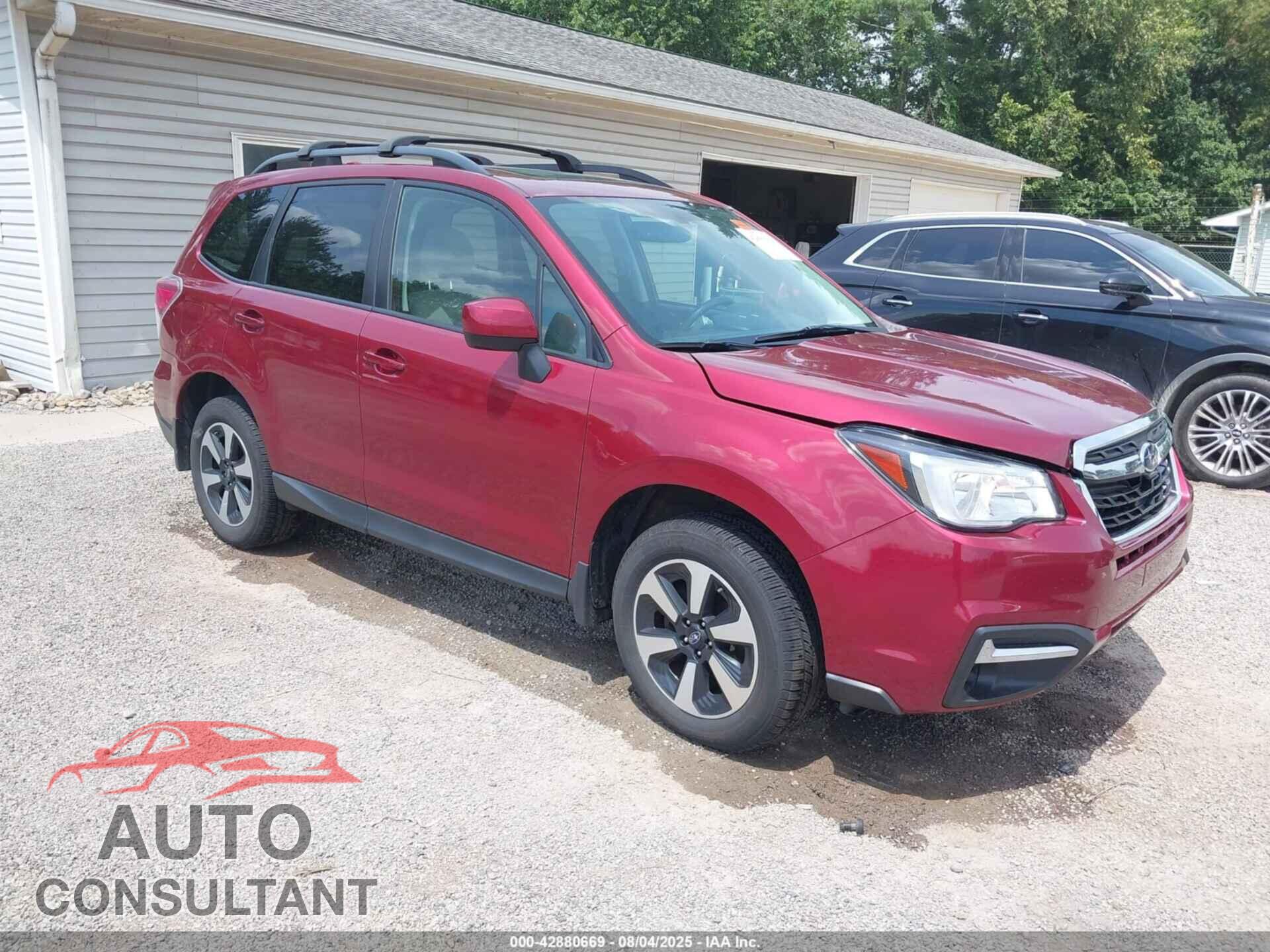 SUBARU FORESTER 2017 - JF2SJAEC8HH401874