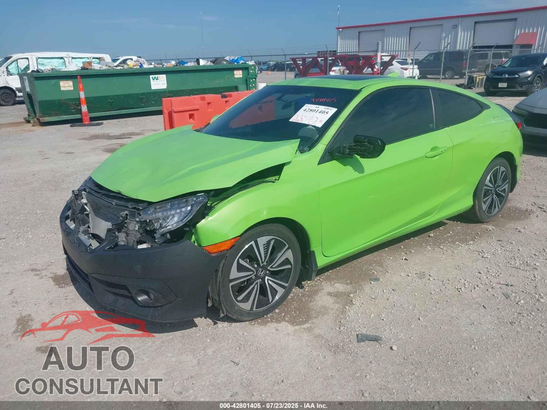 HONDA CIVIC 2018 - 2HGFC3B30JH355727
