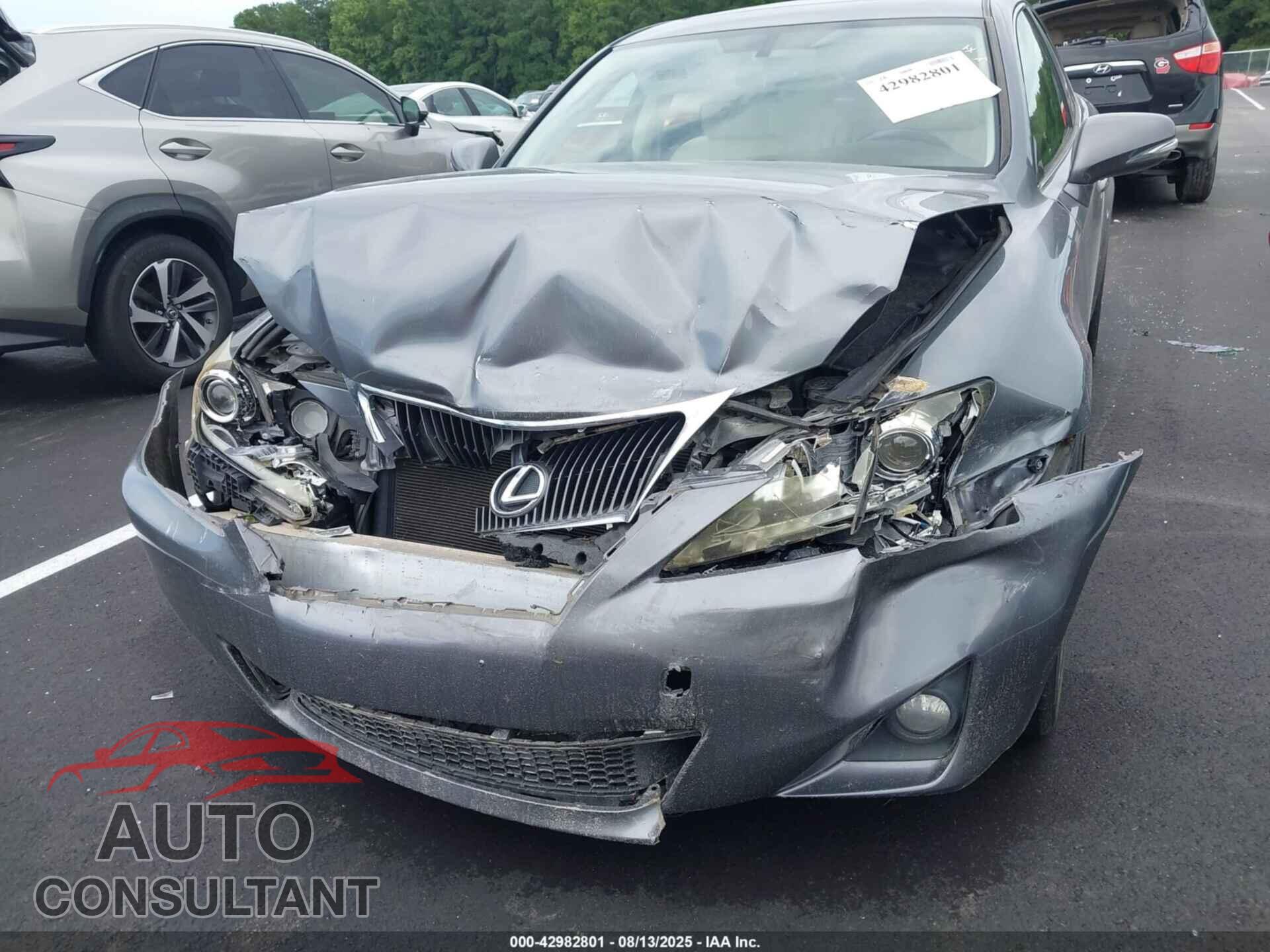 LEXUS IS 250 2013 - JTHBF5C2XD5191998
