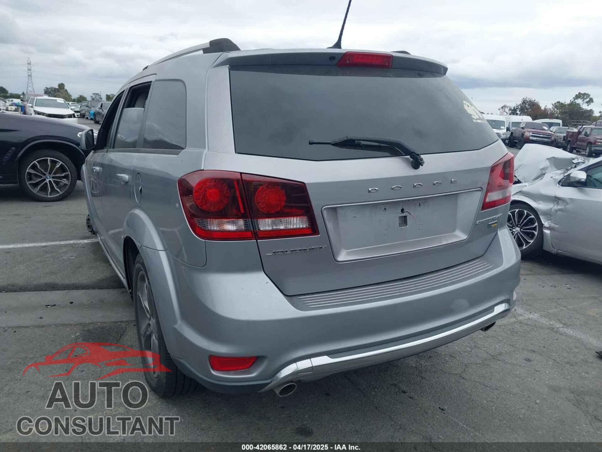 DODGE JOURNEY 2017 - 3C4PDCGG4HT537041