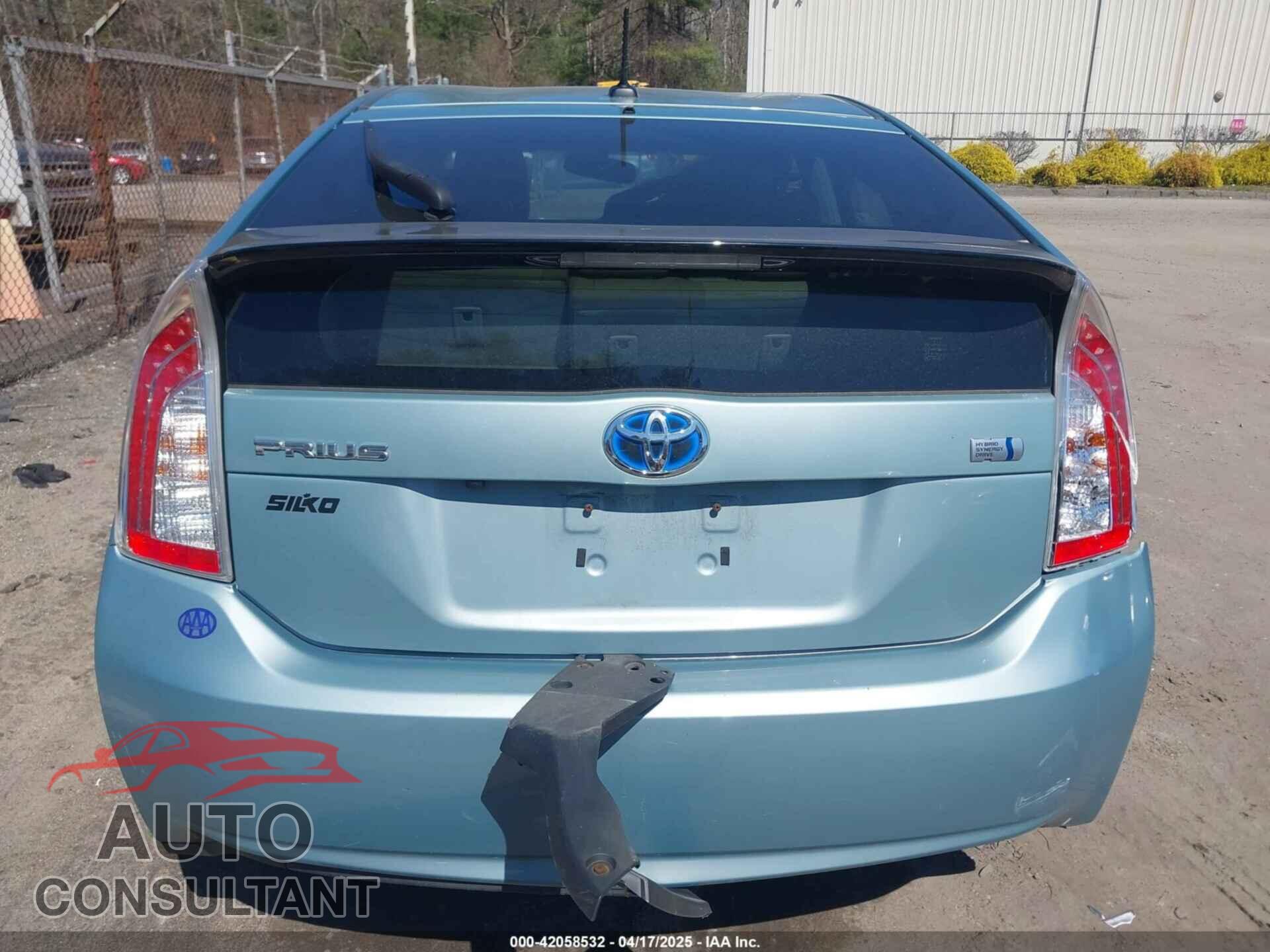 TOYOTA PRIUS 2014 - JTDKN3DU4E1842219