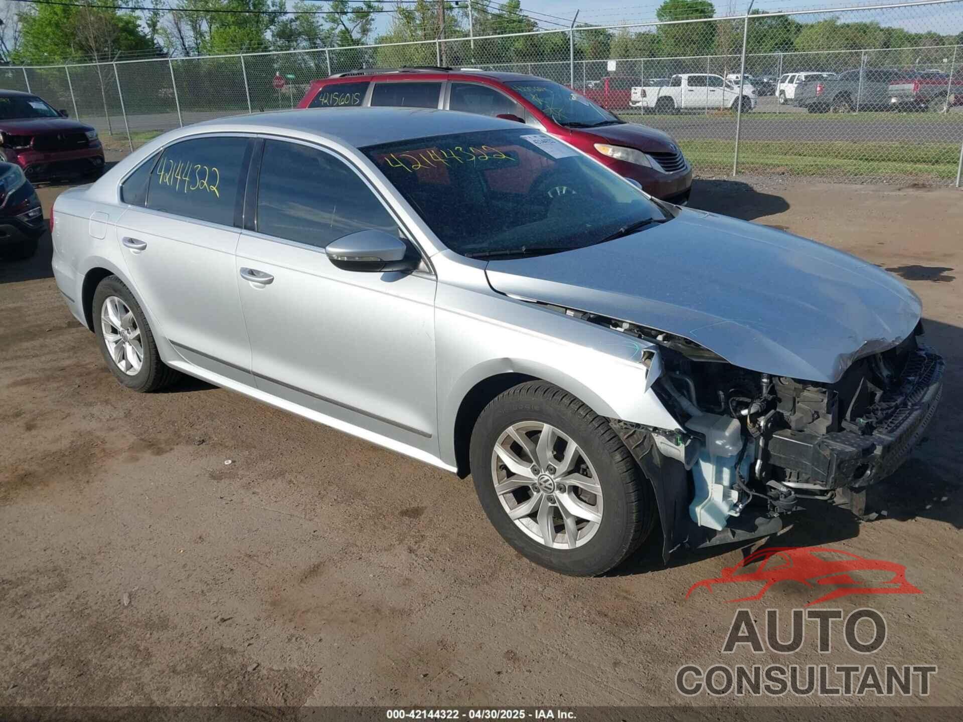 VOLKSWAGEN PASSAT 2016 - 1VWAT7A39GC014305