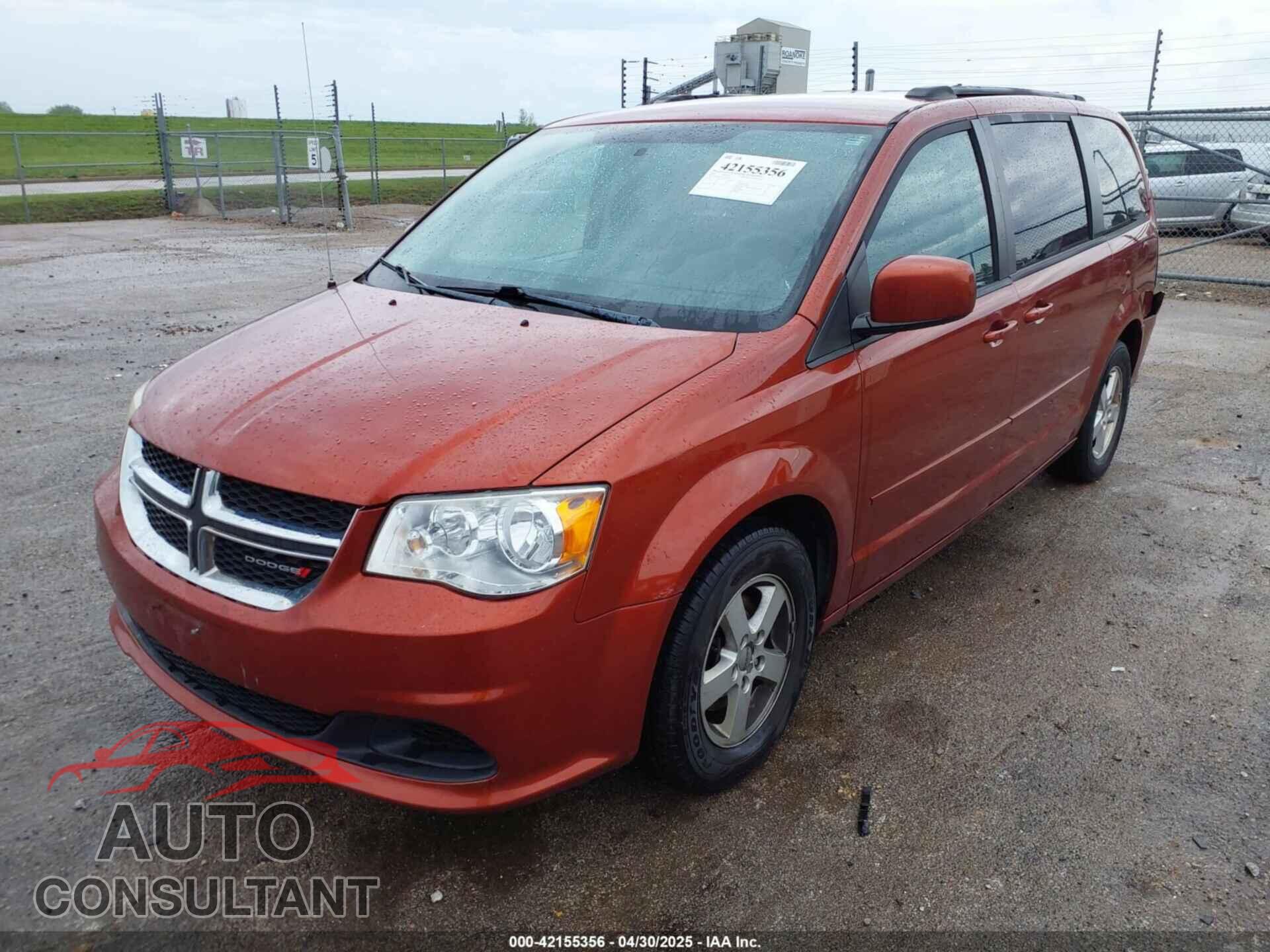DODGE GRAND CARAVAN 2012 - 2C4RDGCG2CR183957