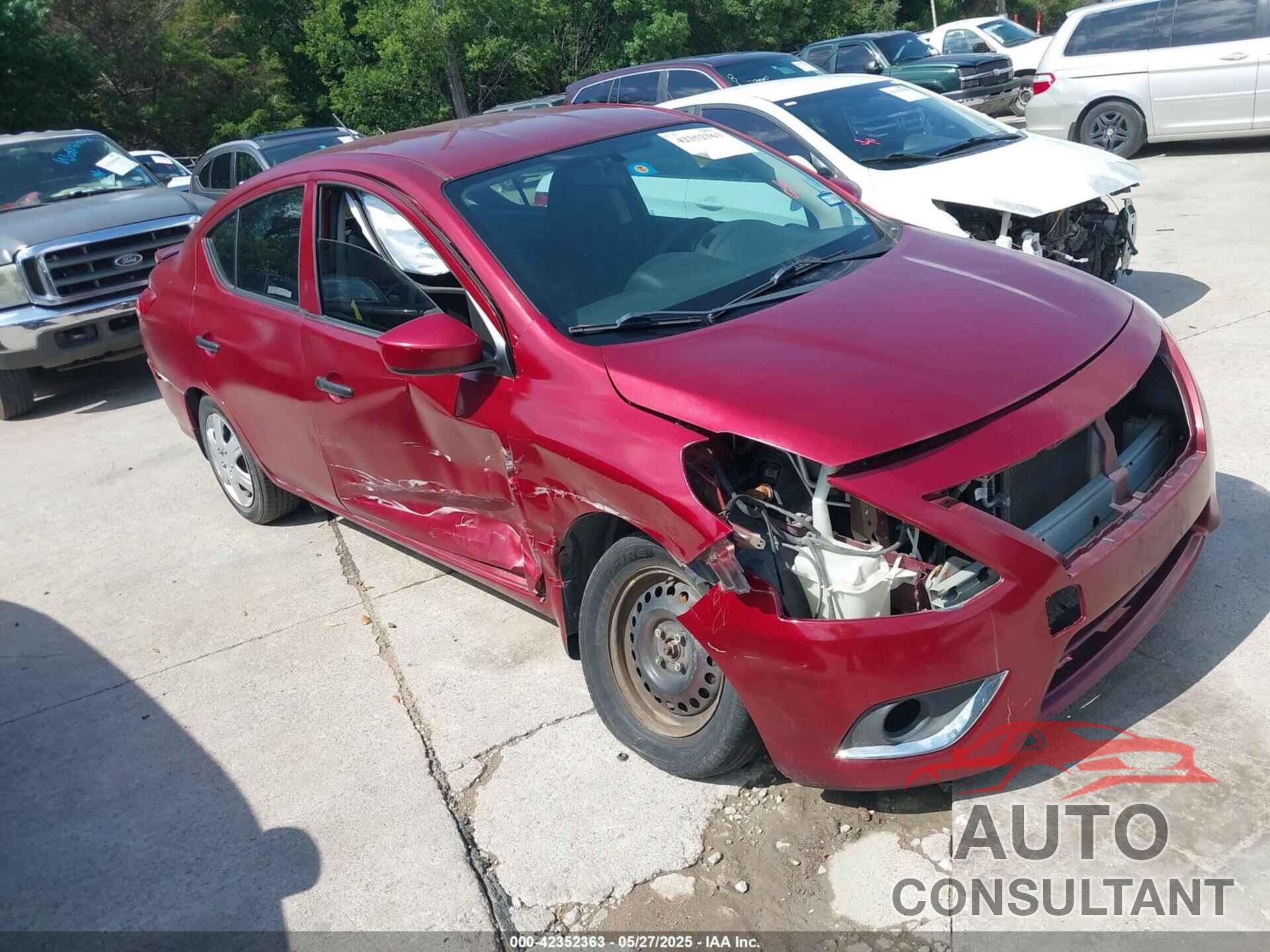 NISSAN VERSA 2016 - 3N1CN7AP6GL889745