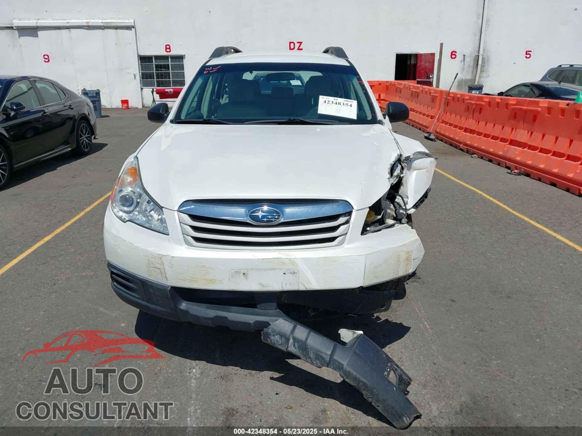 SUBARU OUTBACK 2010 - 4S4BRBAC9A3363184