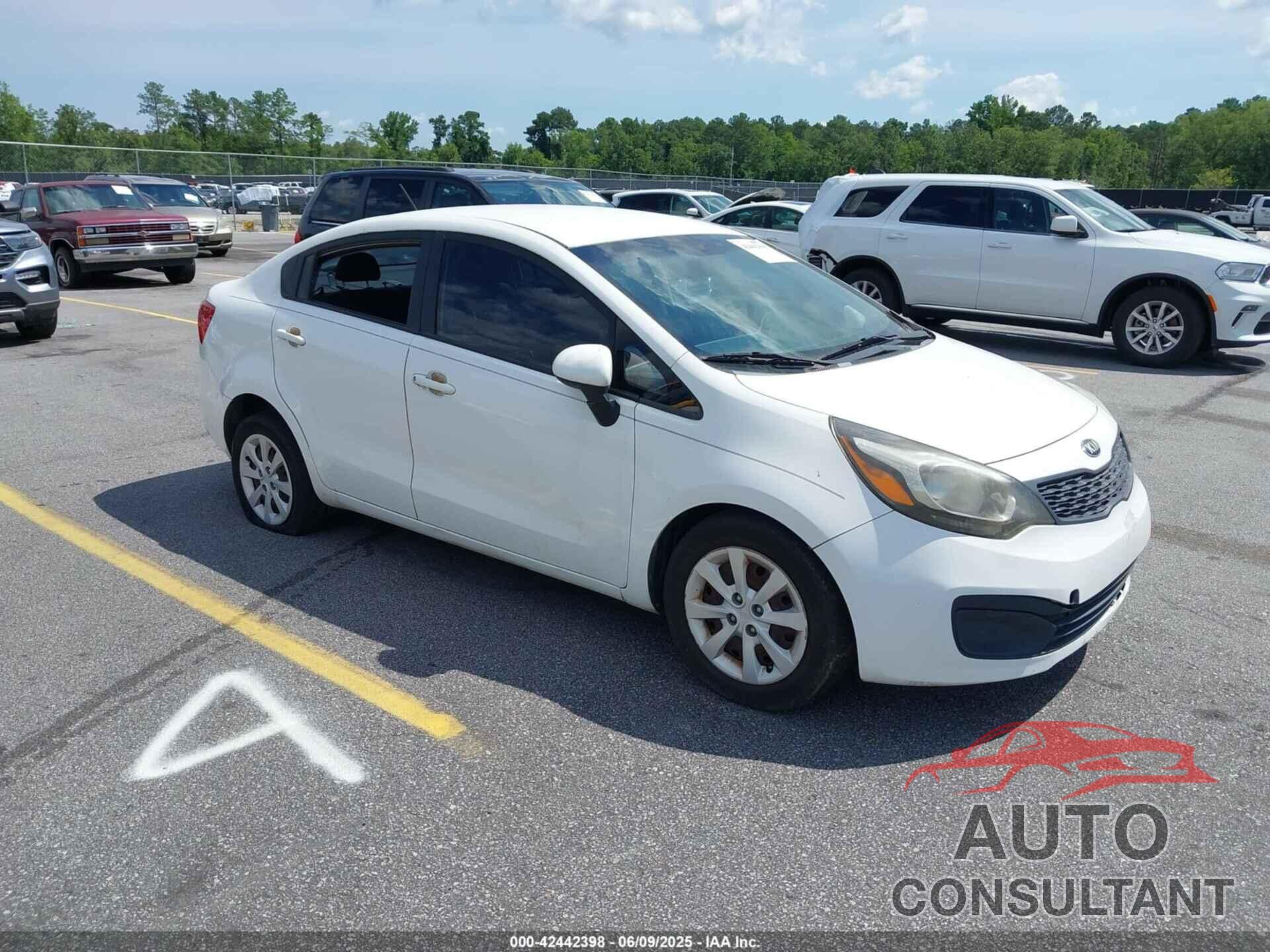 KIA RIO 2015 - KNADM4A35F6442989