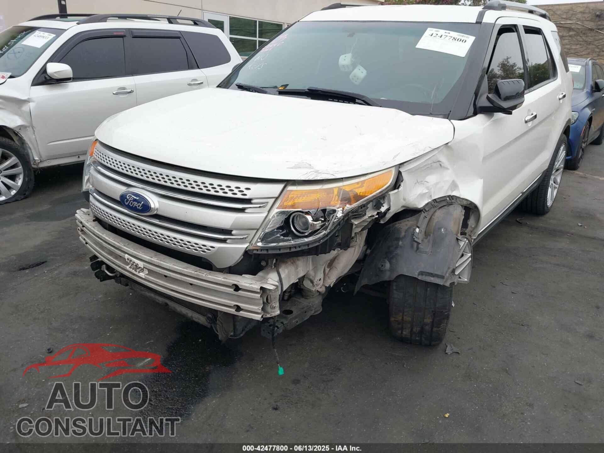 FORD EXPLORER 2012 - 1FMHK7D9XCGA20861