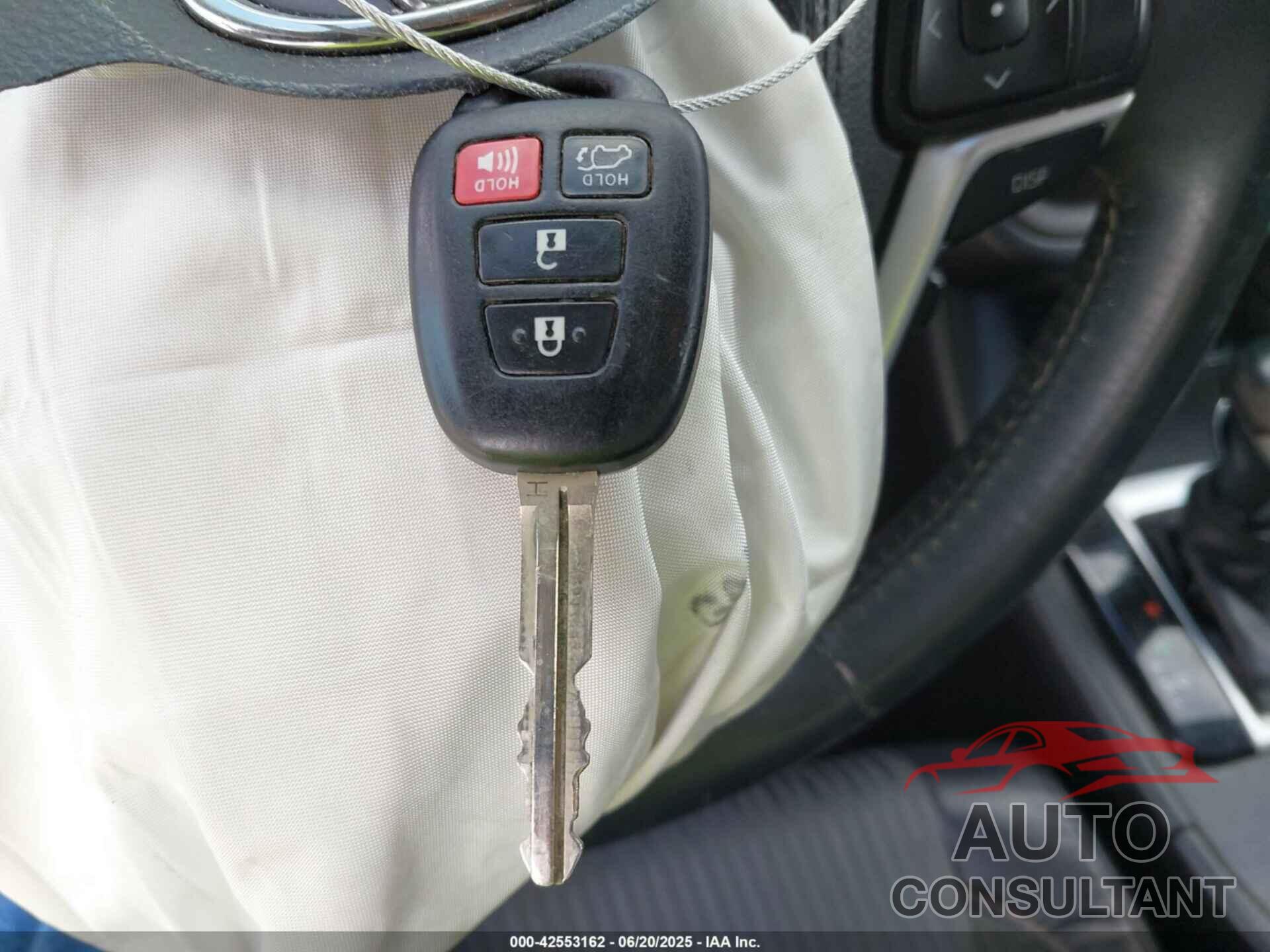 TOYOTA HIGHLANDER 2016 - 5TDZKRFH1GS169695