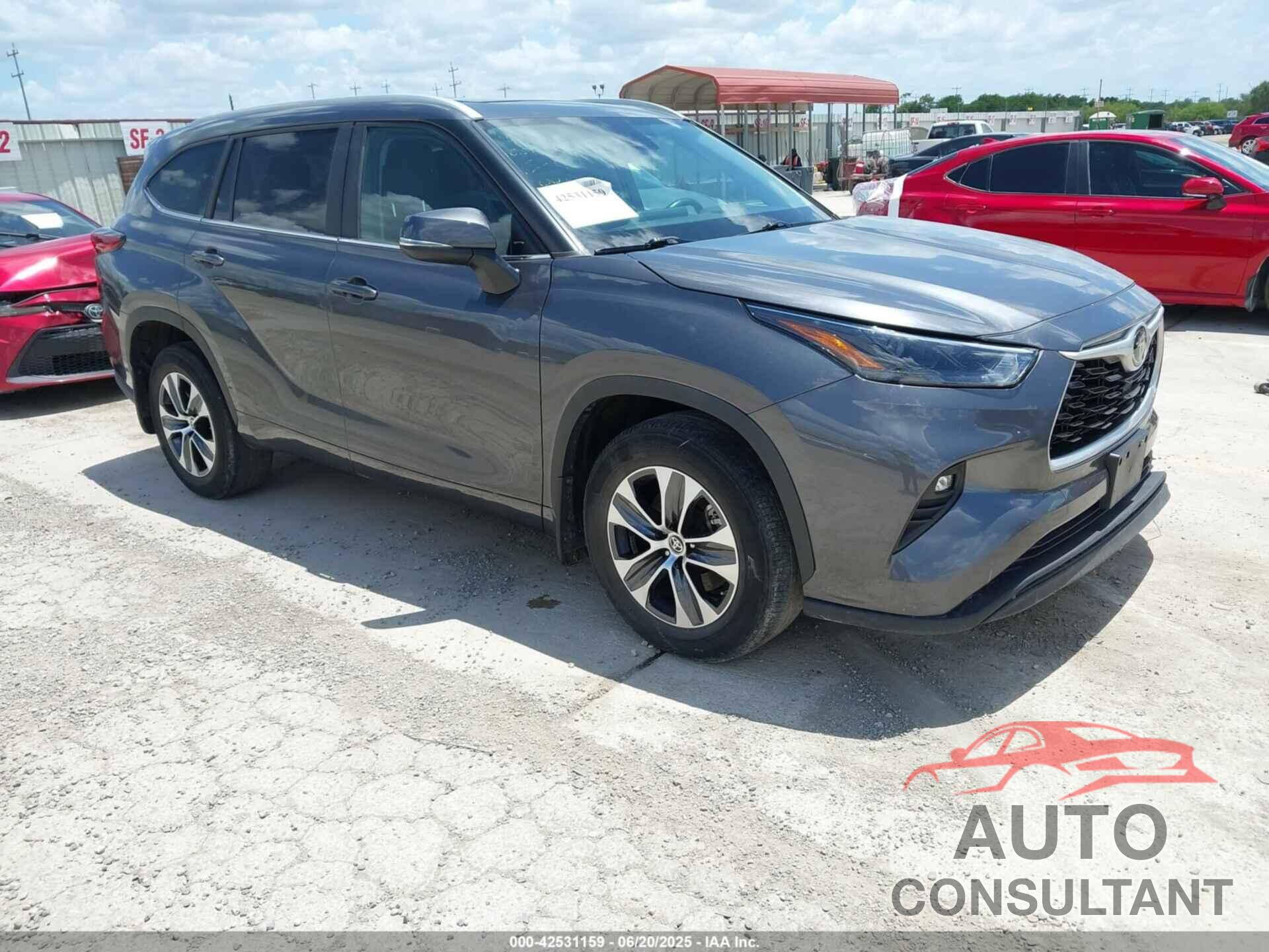 TOYOTA HIGHLANDER 2023 - 5TDKDRAHXPS007602