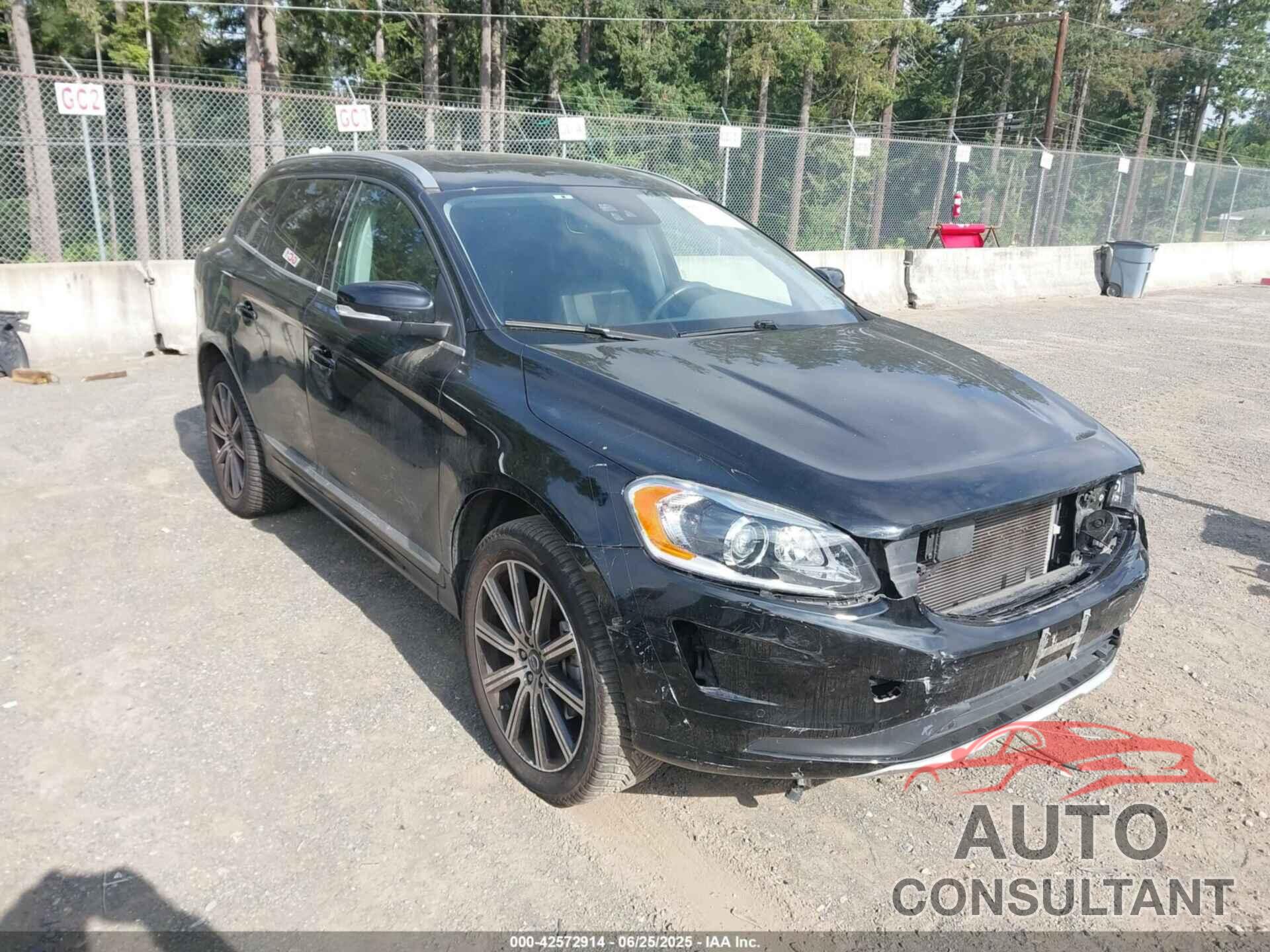 VOLVO XC60 2015 - YV4612RM6F2659087