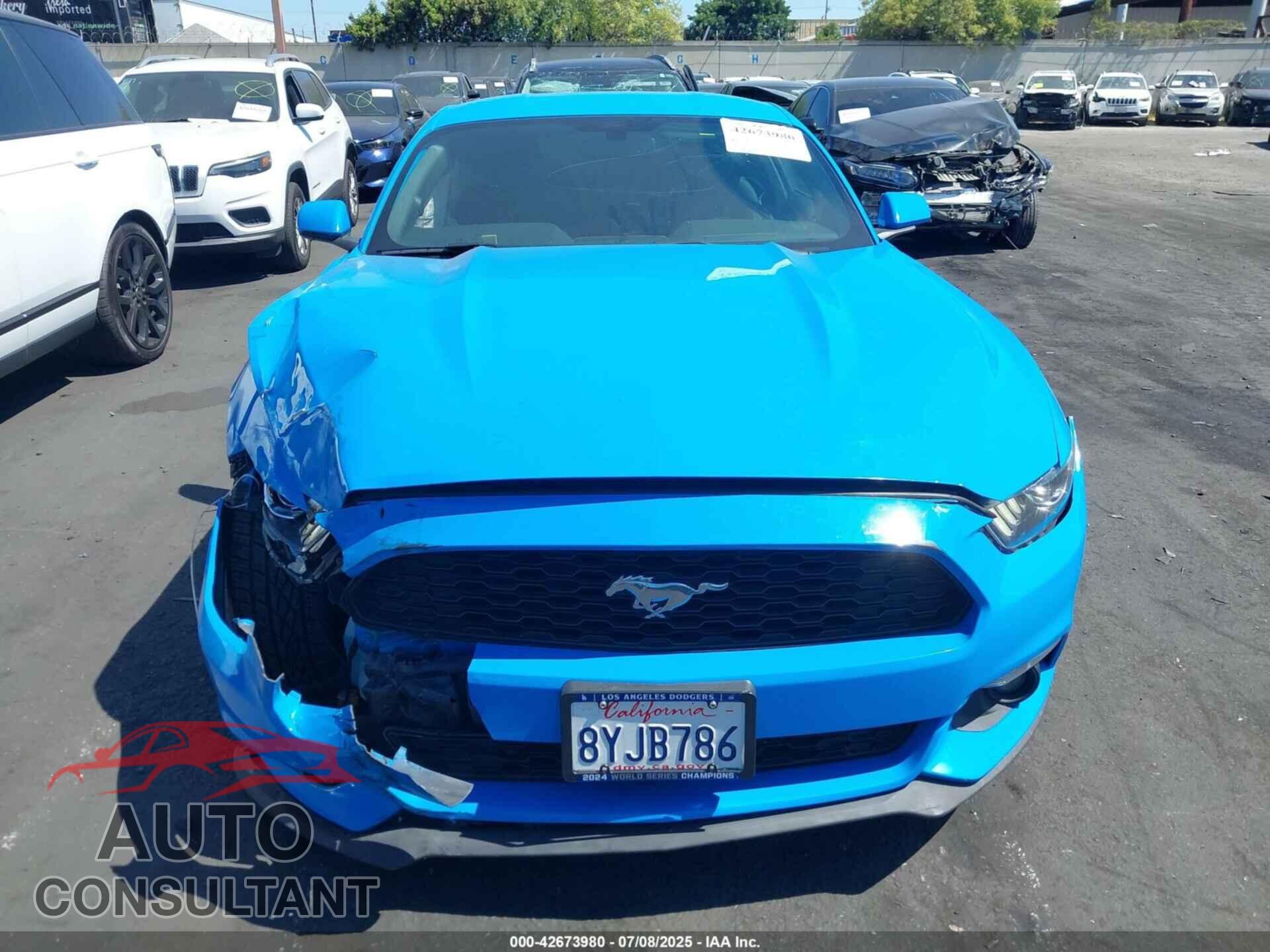 FORD MUSTANG 2017 - 1FA6P8TH0H5306755