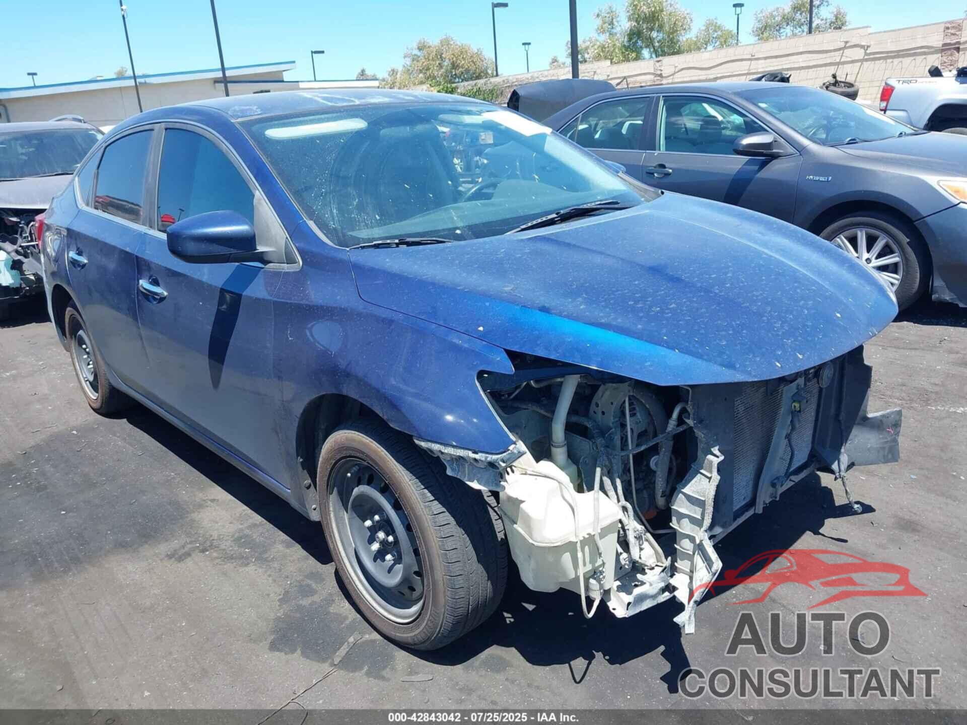 NISSAN SENTRA 2018 - 3N1AB7APXJY240329