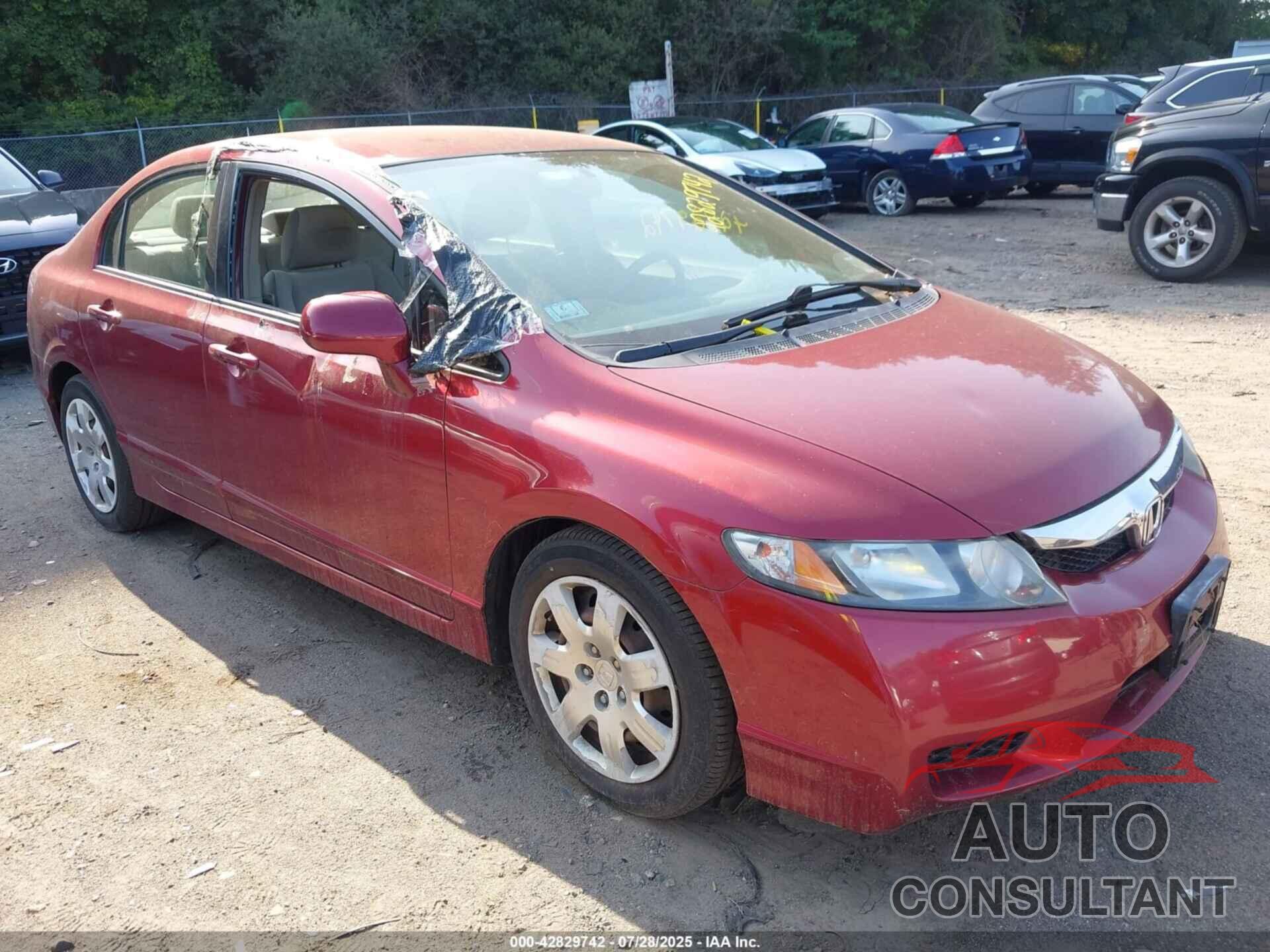 HONDA CIVIC 2011 - 2HGFA1F52BH548338