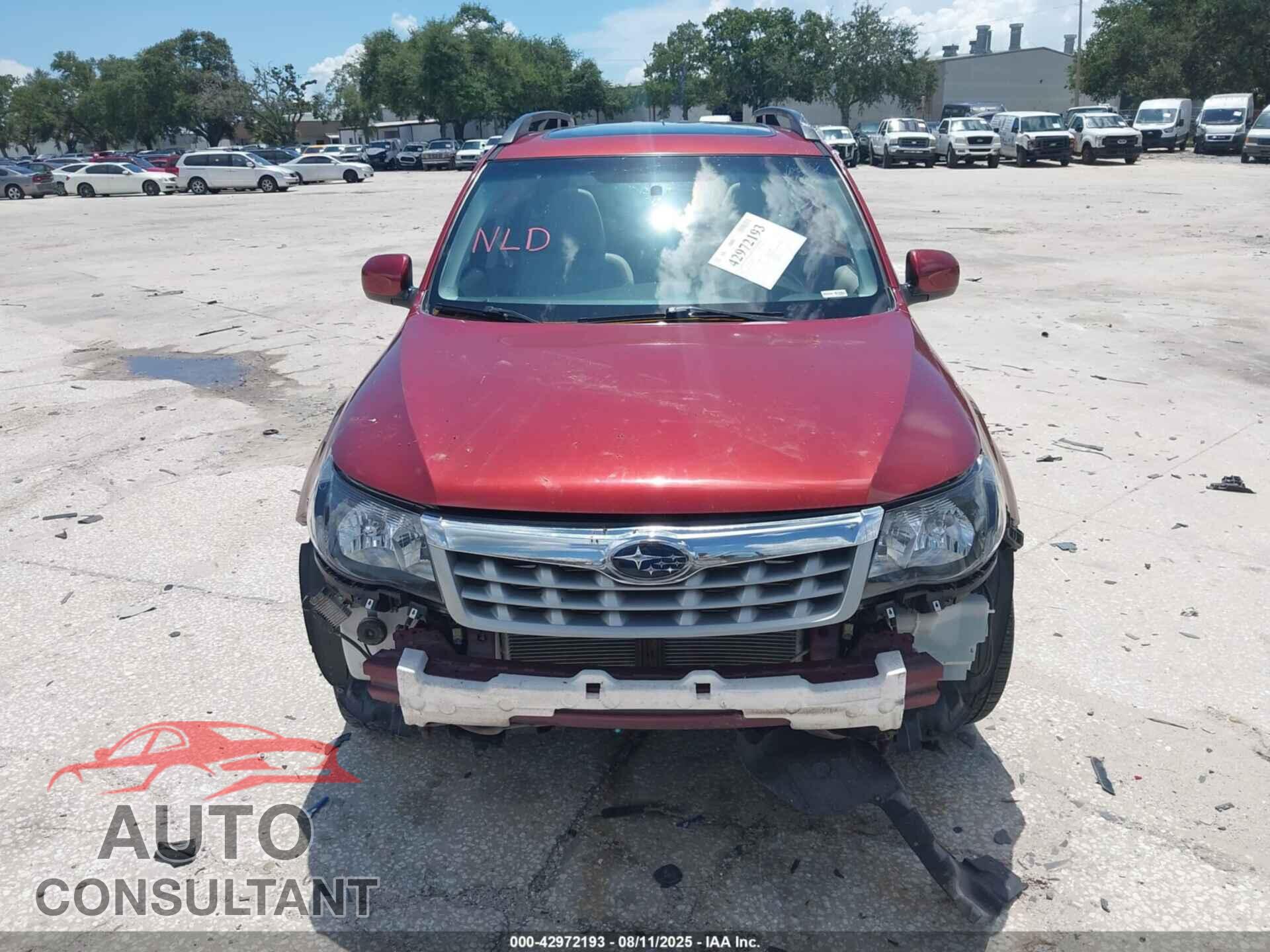 SUBARU FORESTER 2012 - JF2SHADC9CH450779