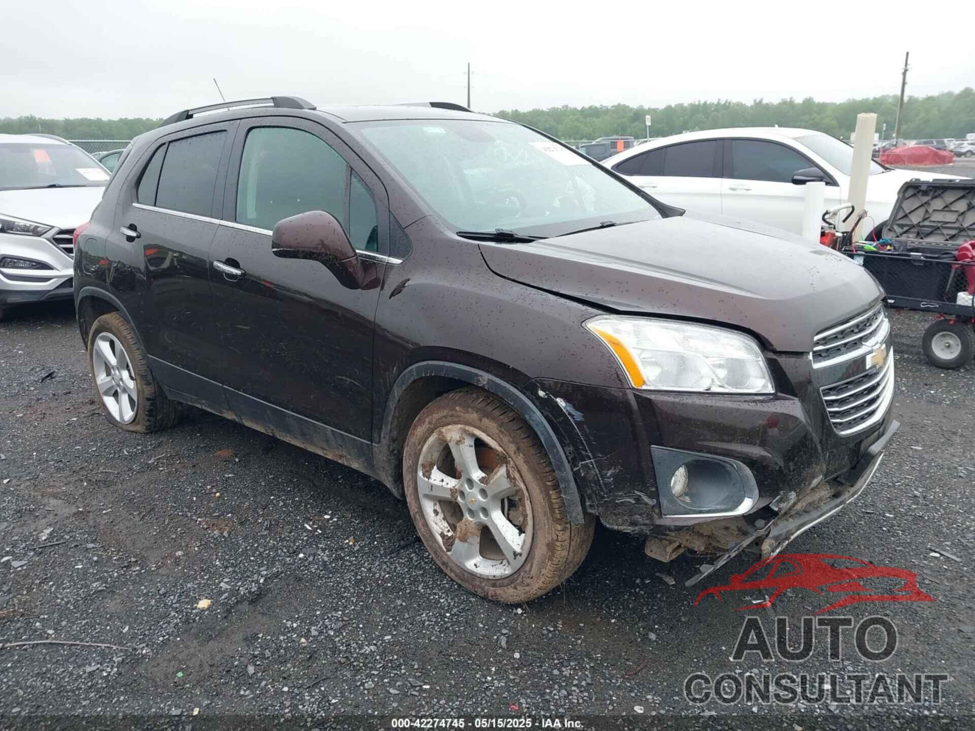 CHEVROLET TRAX 2016 - KL7CJMSB6GB705882
