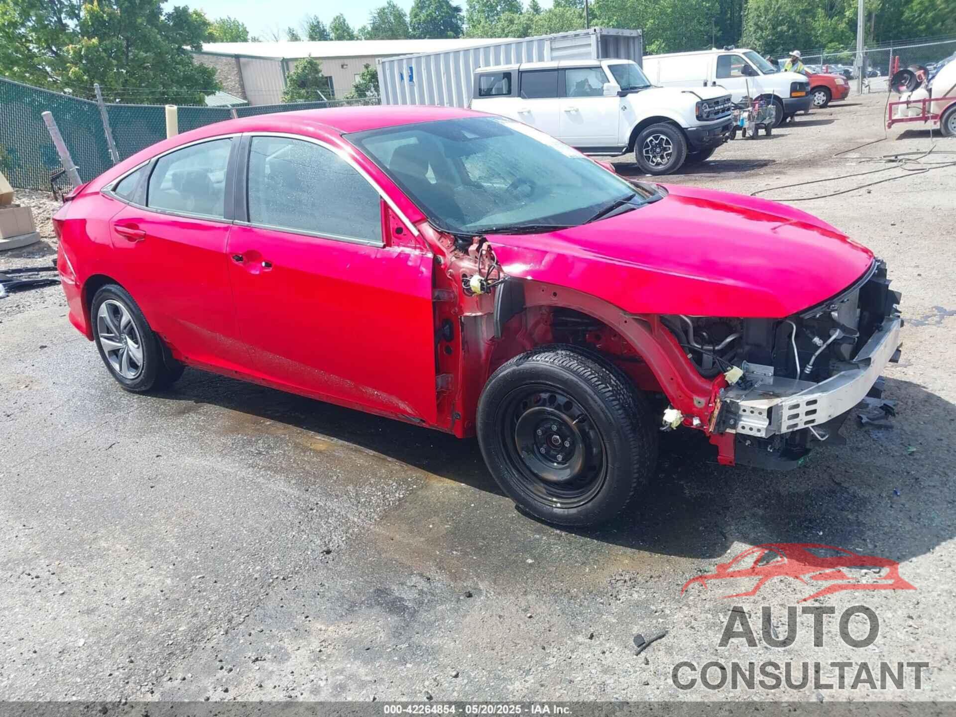 HONDA CIVIC 2019 - 2HGFC2F64KH552013
