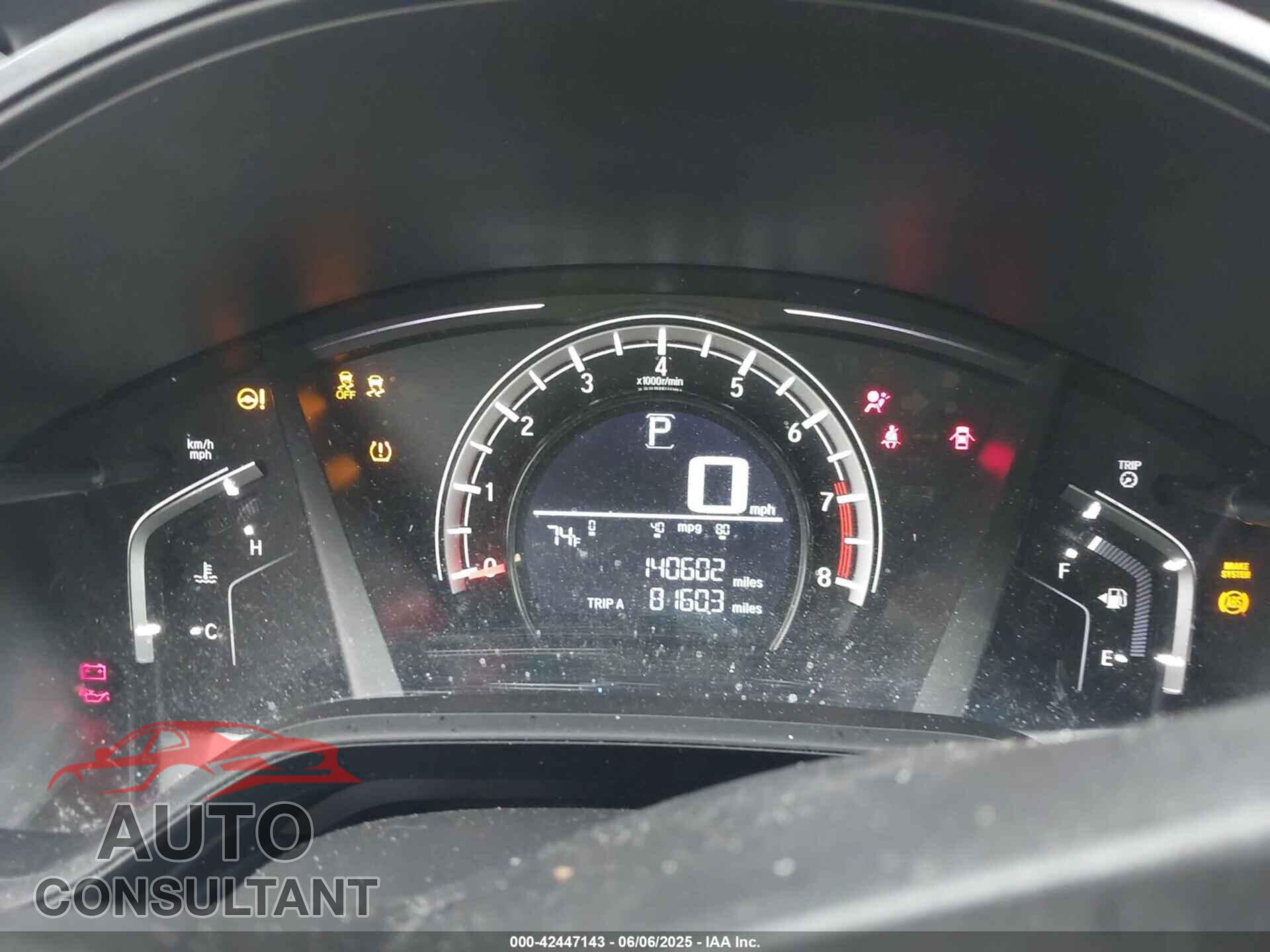 HONDA CR-V 2017 - 7FARW5H30HE003600