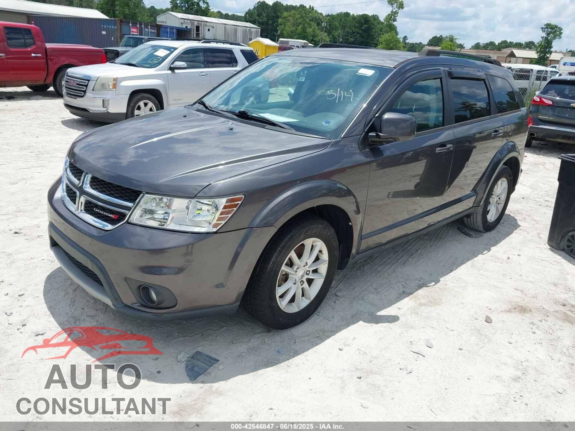 DODGE JOURNEY 2015 - 3C4PDCBB8FT600487