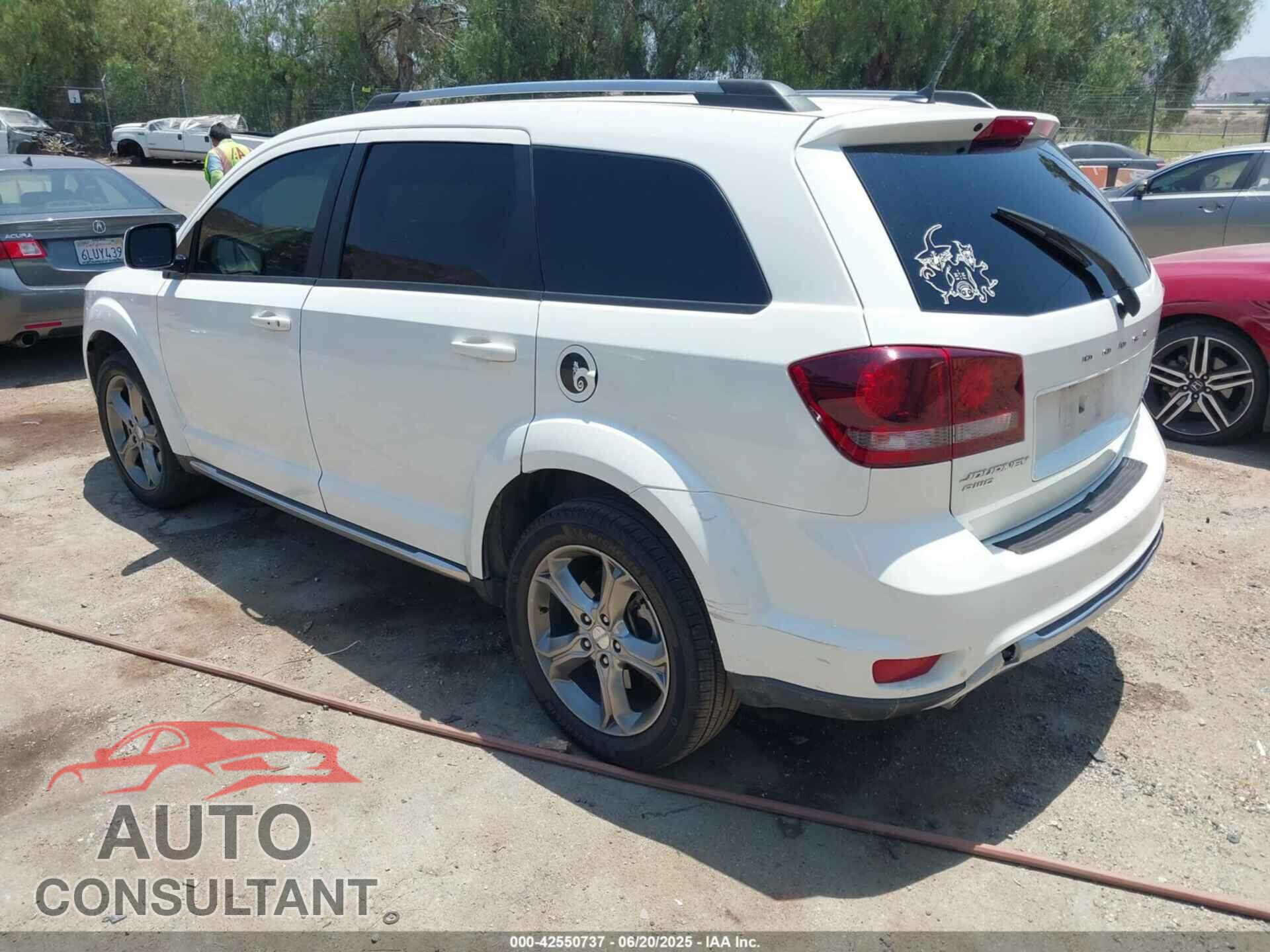 DODGE JOURNEY 2017 - 3C4PDDGG5HT618426