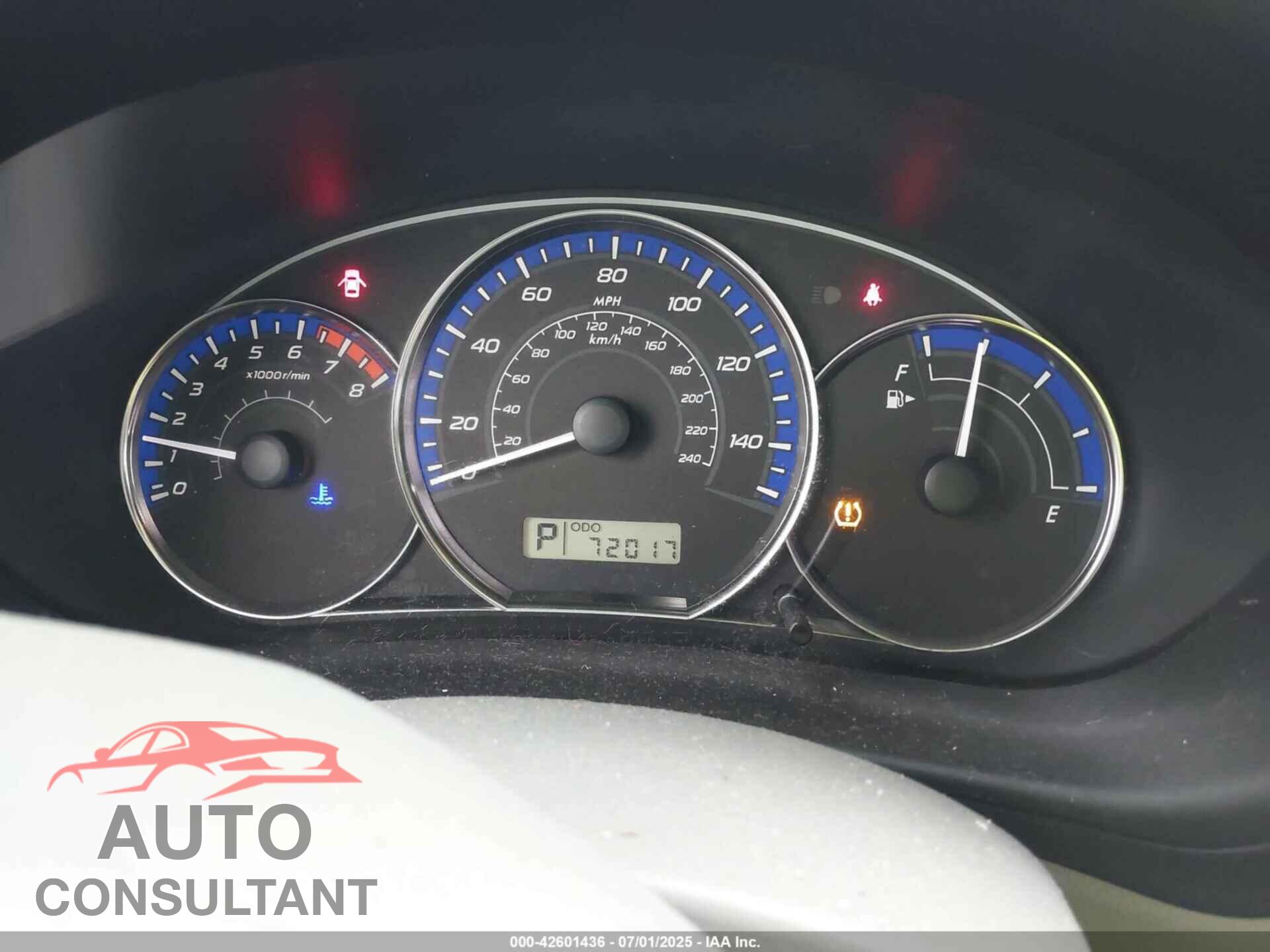 SUBARU FORESTER 2011 - JF2SHADC9BH705378