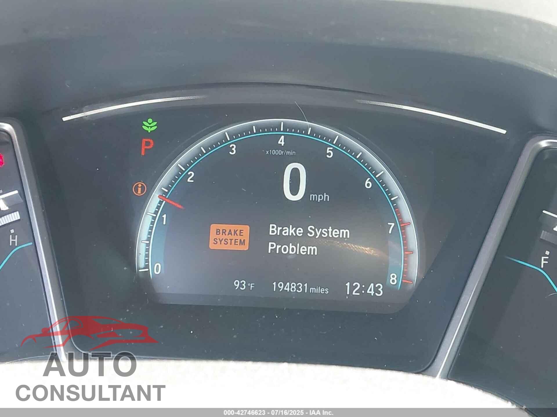 HONDA CIVIC 2018 - 2HGFC2F79JH526563
