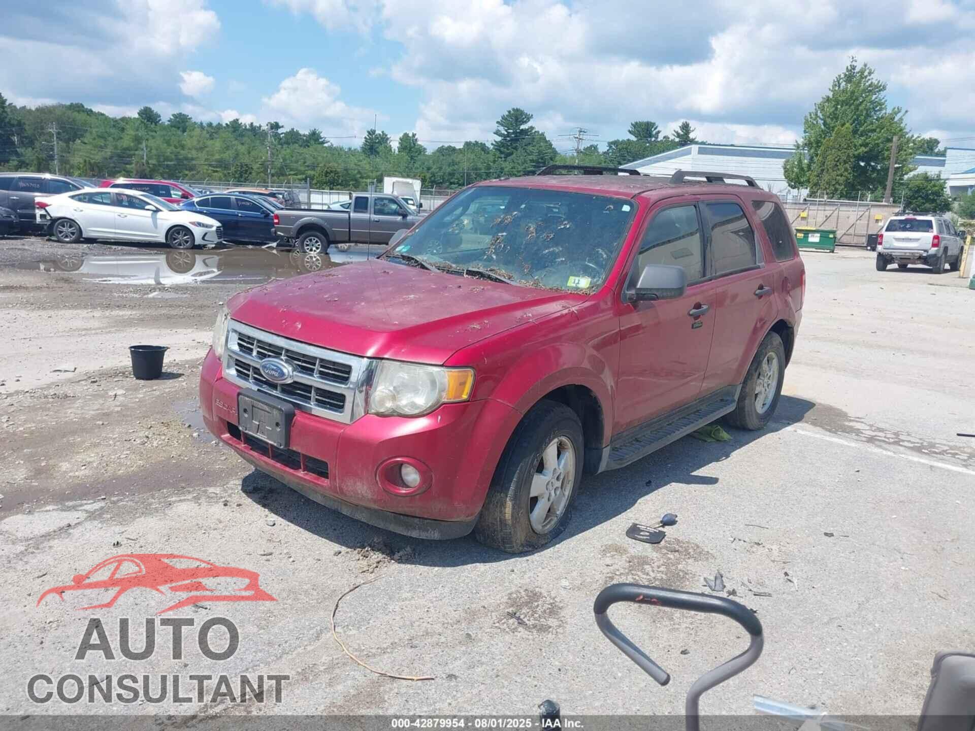 FORD ESCAPE 2009 - 1FMCU037X9KB00162