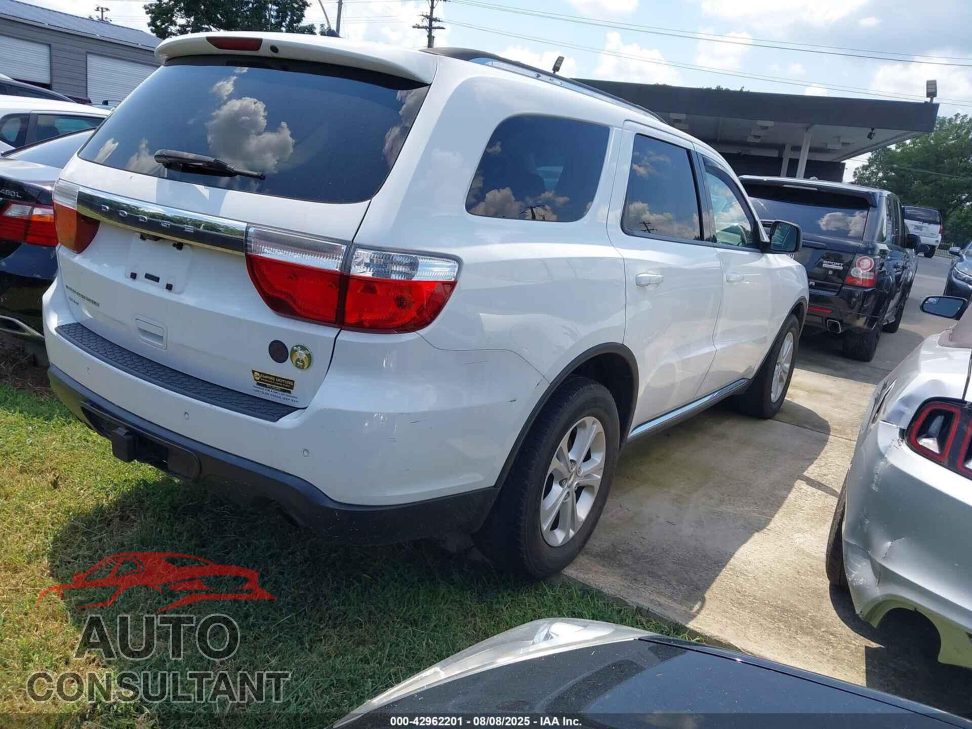 DODGE DURANGO 2013 - 1C4RDJAG3DC677061