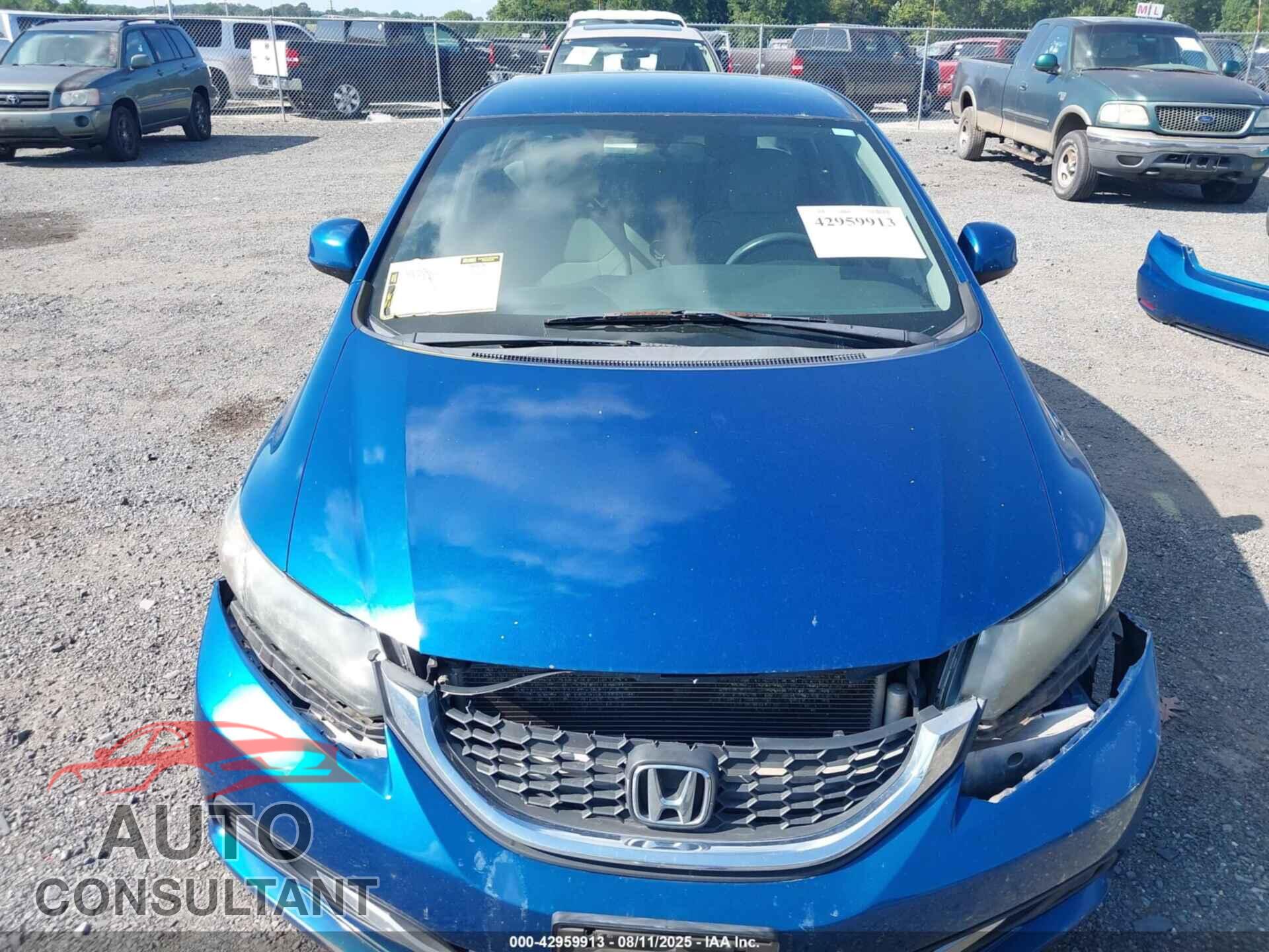HONDA CIVIC 2013 - 2HGFB2F55DH578813