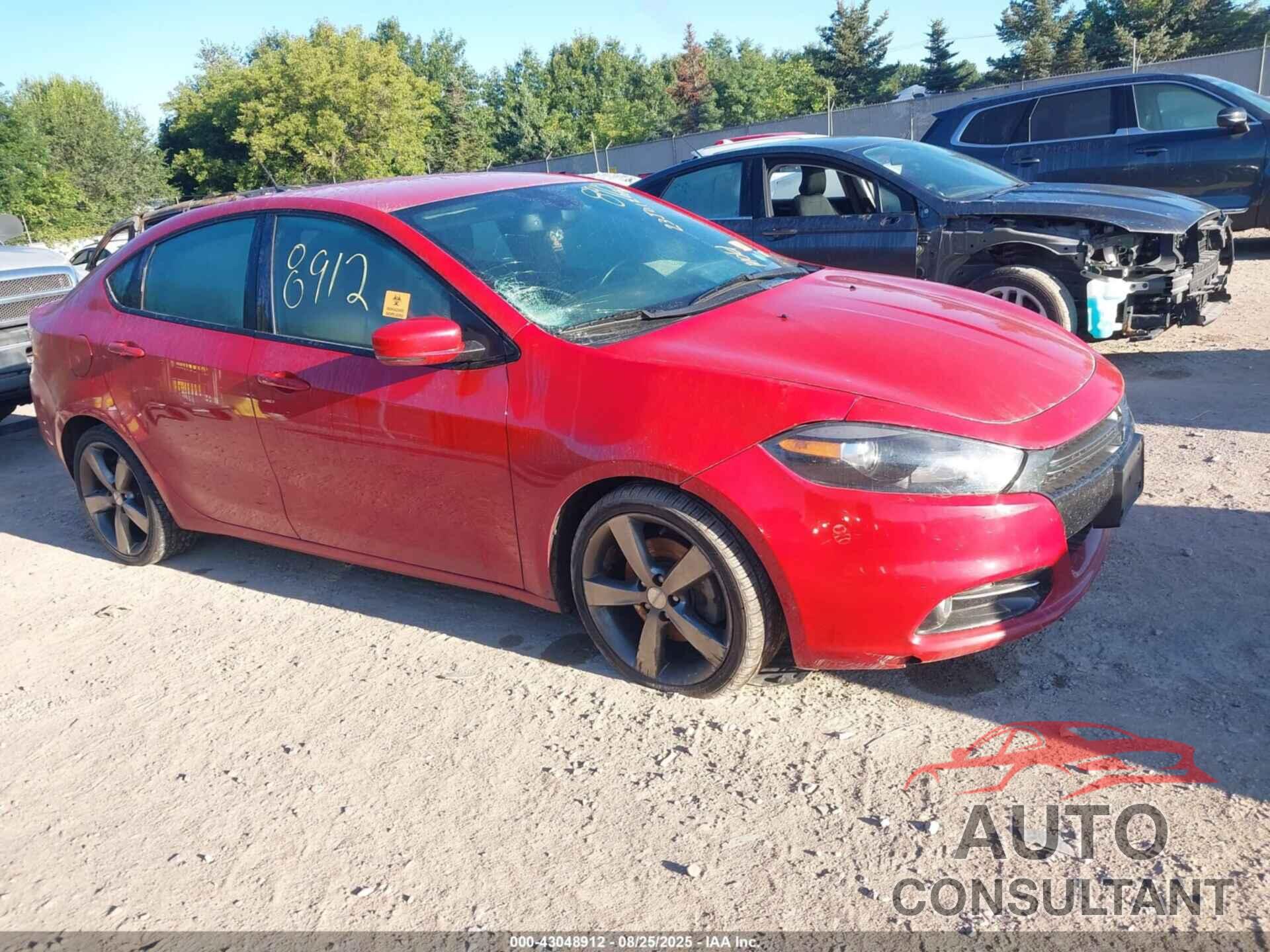 DODGE DART 2013 - 1C3CDFCBXDD325646